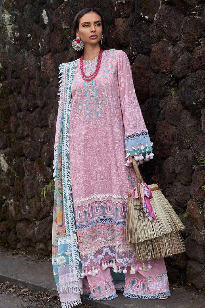 Ansab Jahangir | Zoha Lawn 24 | Peony by Ansab Jahangir - Designer Dress - Type: Luxury - Available at Sana Yasir - 100% Original