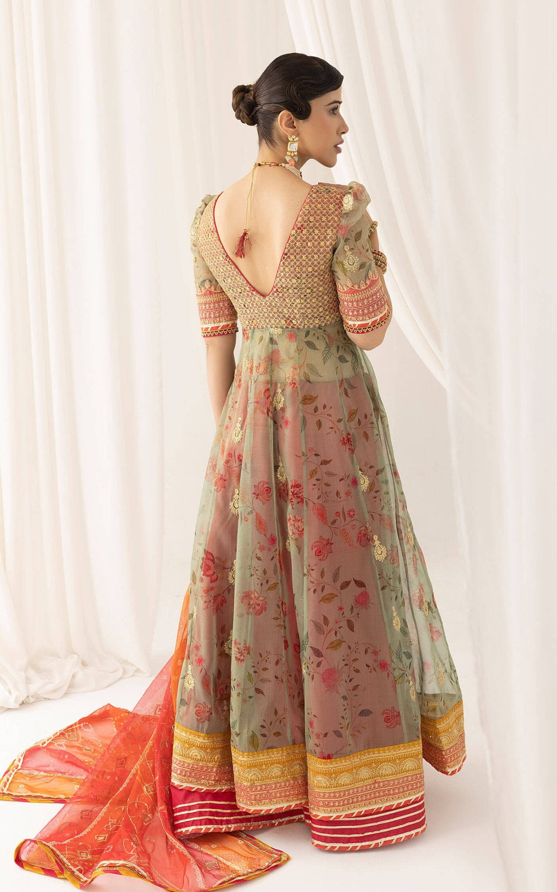 Asifa and Nabeel | Barasti Festive 23 | Rangoli (ANB-01) by Asifa and Nabeel - Designer Dress - Type: Bridal - Available at Sana Yasir - 100% Original
