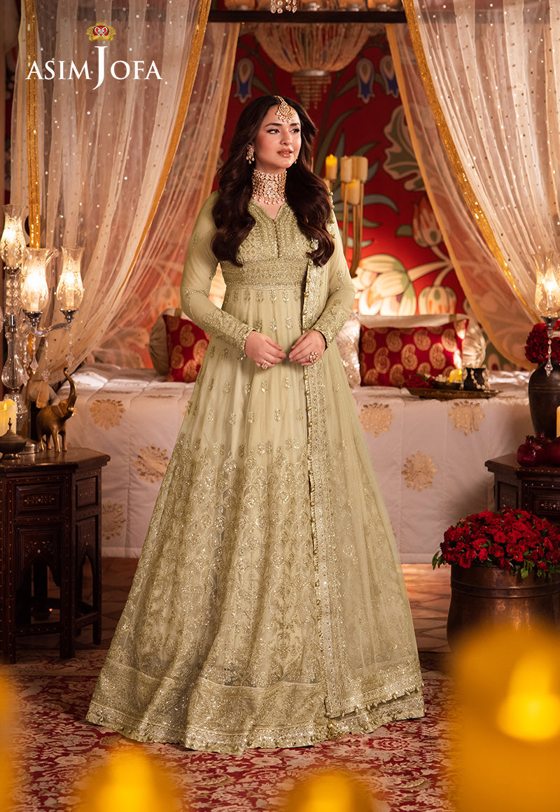 Asim Jofa | Vasl Wedding Formals | AJCR-08 by Asim Jofa - Designer Dress - Type: Ladies Clothes - Available at Sana Yasir - 100% Original
