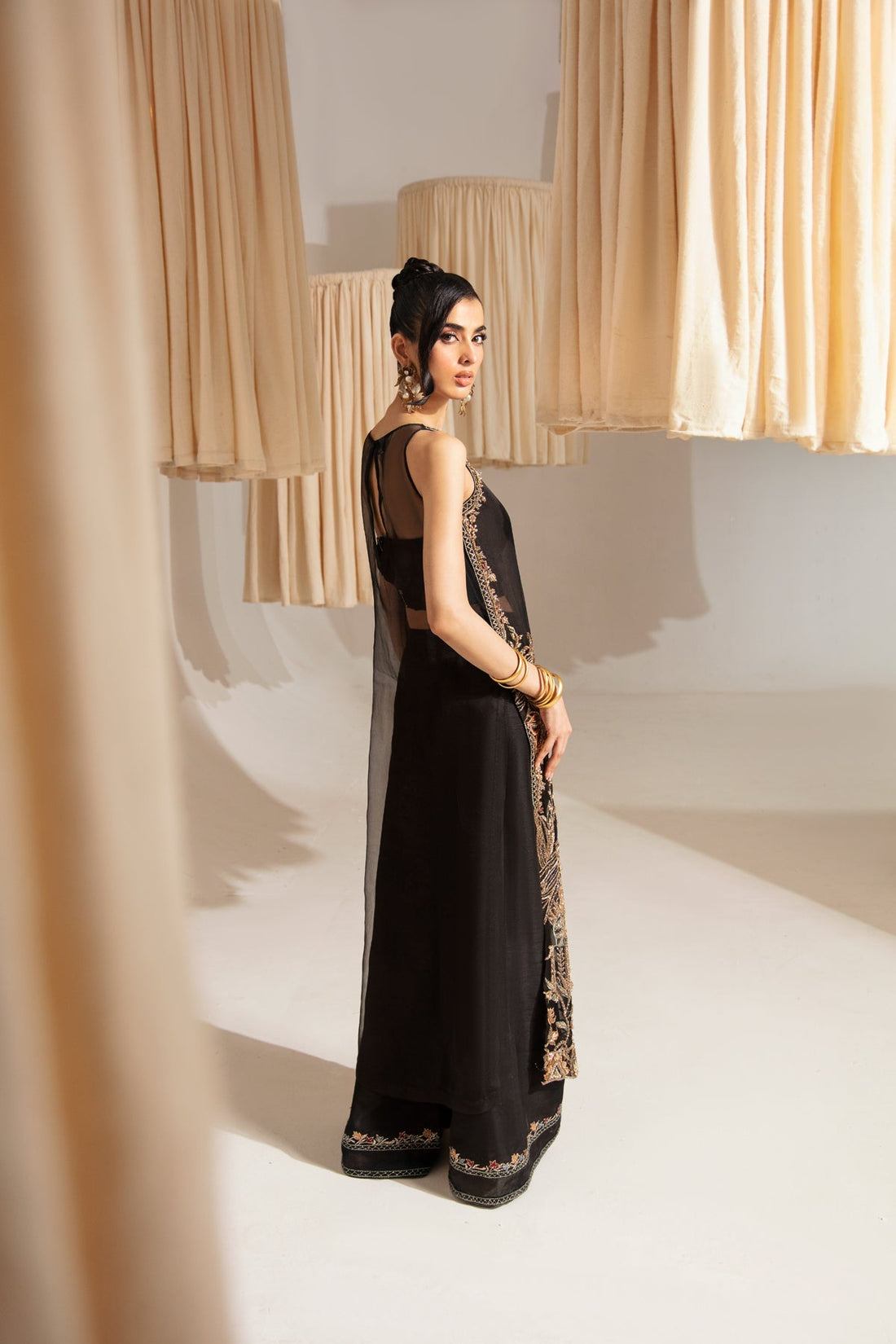 Ayesha and Usman | Aura Luxury Pret | MELANIC by Ayesha and Usman - Designer Dress - Type: Ladies Clothes - Available at Sana Yasir - 100% Original