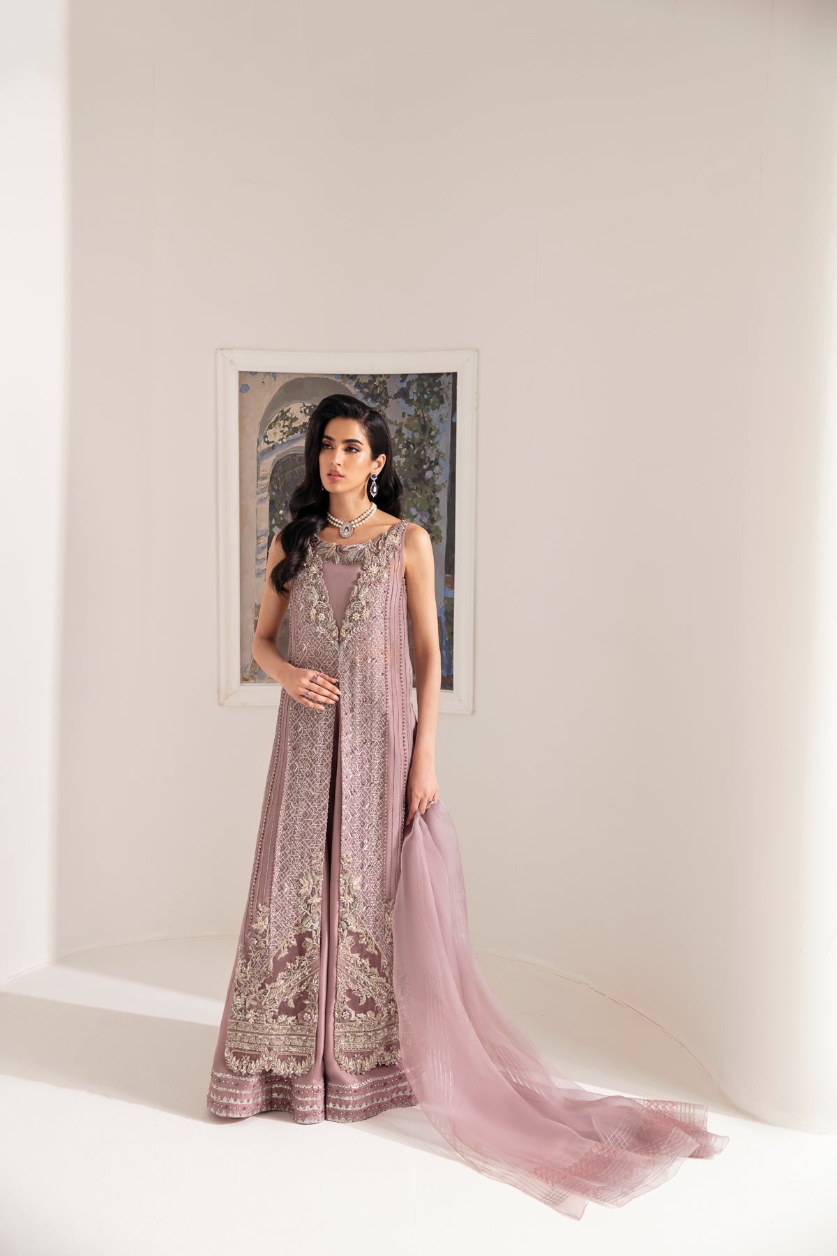 Ayesha and Usman | Aura Luxury Pret | PERIWINKLE by Ayesha and Usman - Designer Dress - Type: Ladies Clothes - Available at Sana Yasir - 100% Original