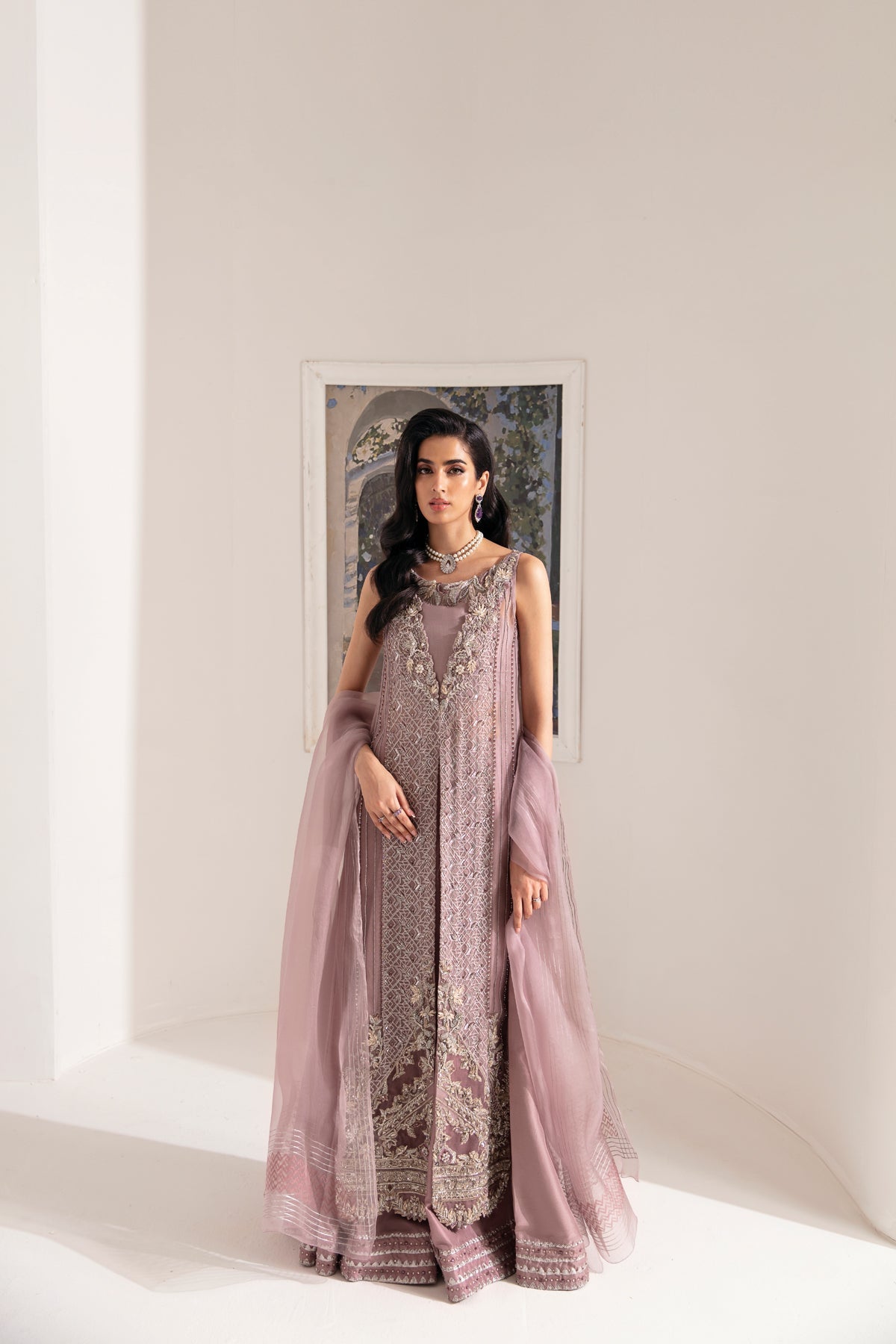 Ayesha and Usman | Aura Luxury Pret | PERIWINKLE by Ayesha and Usman - Designer Dress - Type: Ladies Clothes - Available at Sana Yasir - 100% Original