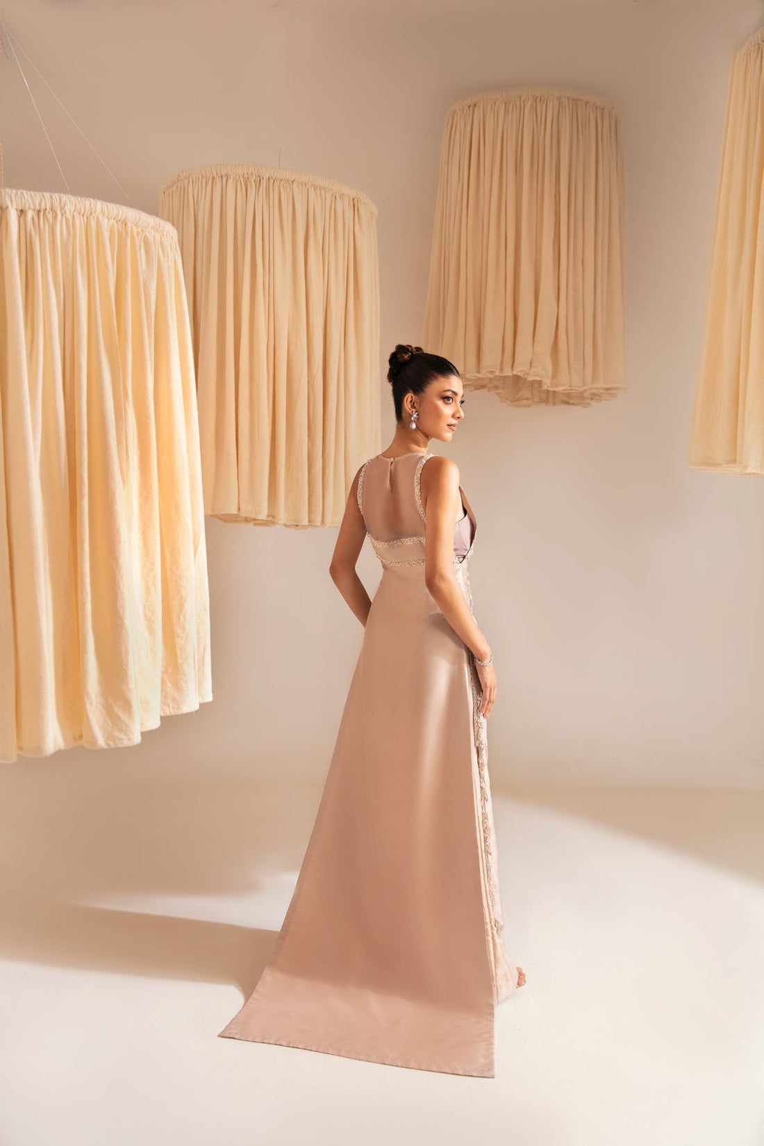 Ayesha and Usman | Aura Luxury Pret | Pale Blush by Ayesha and Usman - Designer Dress - Type: Ladies Clothes - Available at Sana Yasir - 100% Original