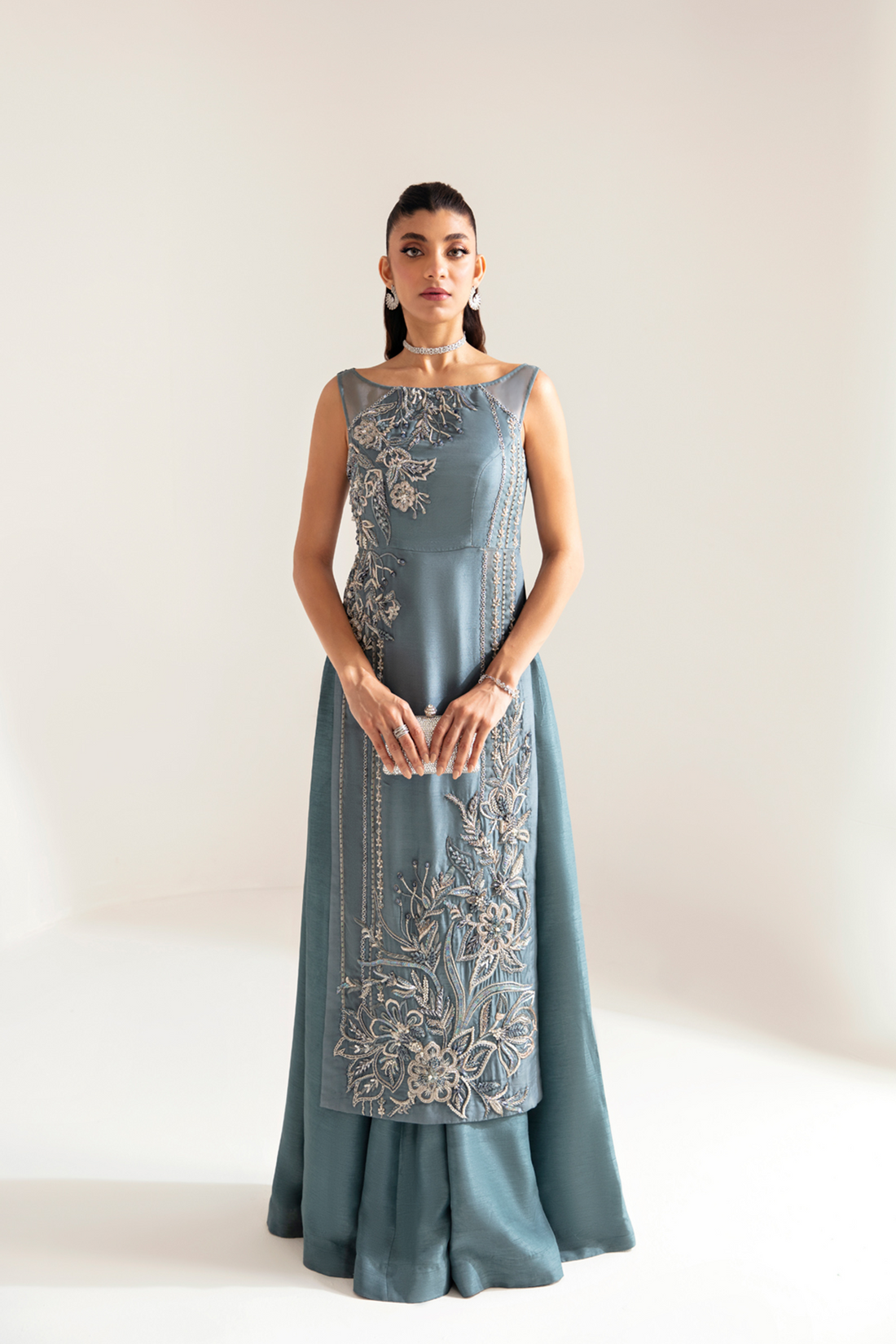 Ayesha and Usman | Aura Luxury Pret | SCARLET by Ayesha and Usman - Designer Dress - Type: Ladies Clothes - Available at Sana Yasir - 100% Original