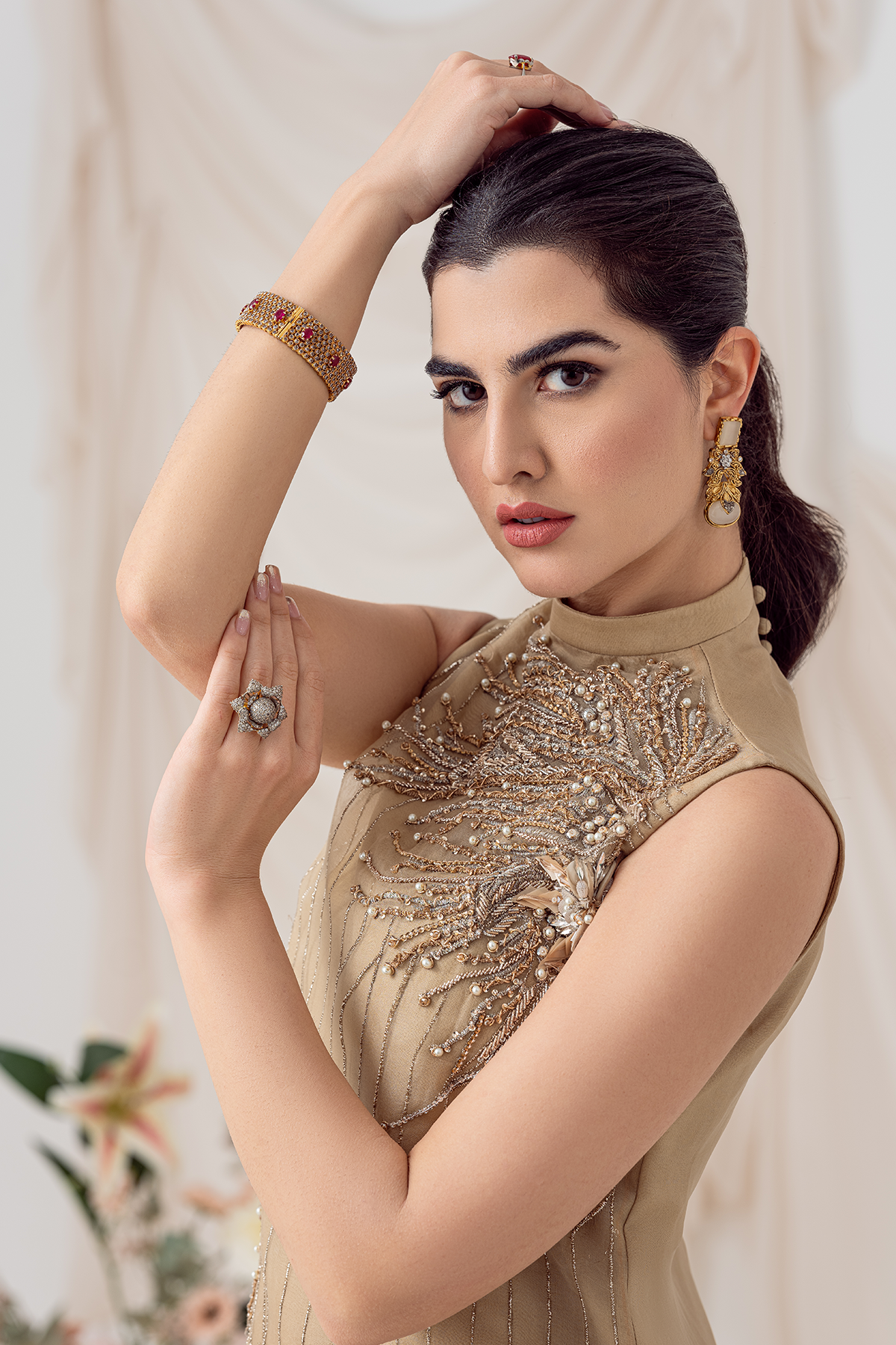 Ayesha and Usman | Balcony Luxury Pret | SAFARI by Ayesha and Usman - Designer Dress - Type: Ladies Clothes - Available at Sana Yasir - 100% Original