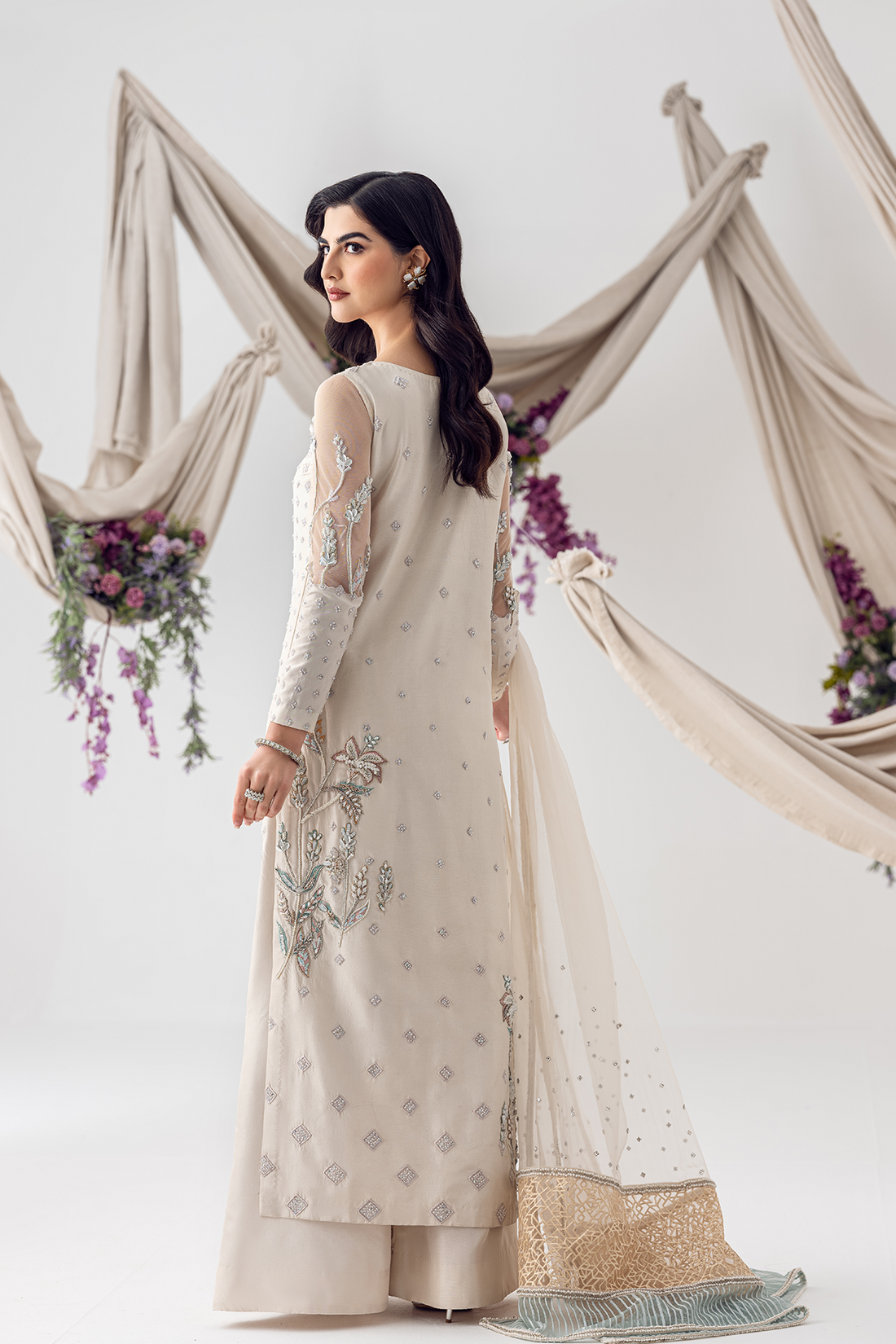 Ayesha and Usman | Balcony Luxury Pret | WATER LILY by Ayesha and Usman - Designer Dress - Type: Ladies Clothes - Available at Sana Yasir - 100% Original