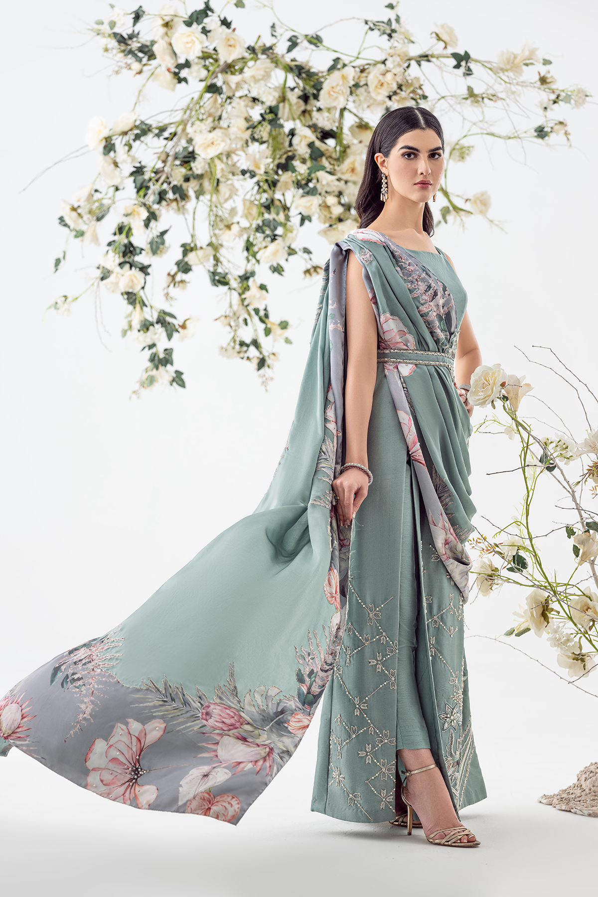 Ayesha and Usman | Balcony Luxury Pret | WILD DOVE by Ayesha and Usman - Designer Dress - Type: Ladies Clothes - Available at Sana Yasir - 100% Original