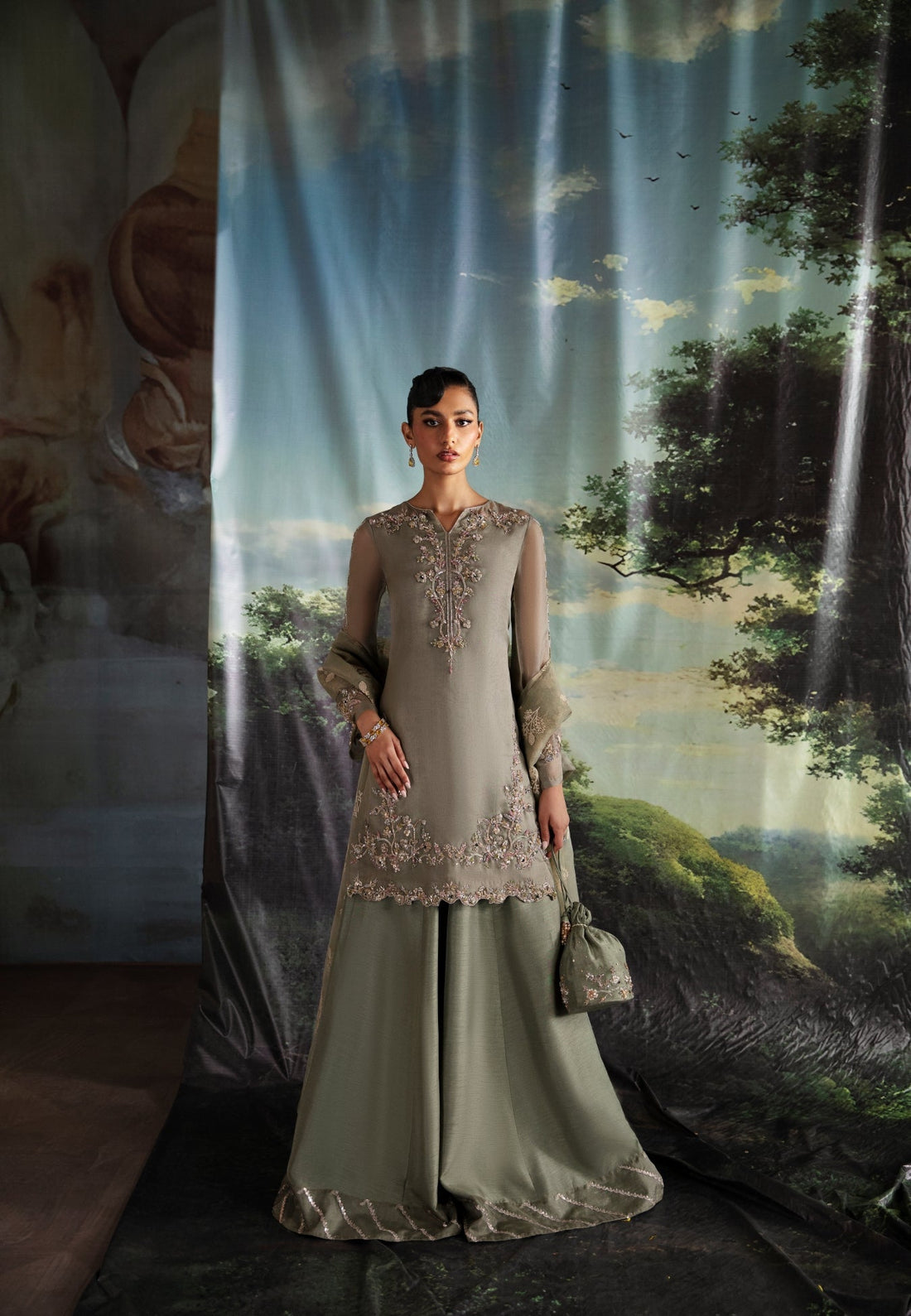 Ayesha and Usman | Bliss Luxury Pret | Fern by Ayesha and Usman - Designer Dress - Type: Ladies Clothes - Available at Sana Yasir - 100% Original