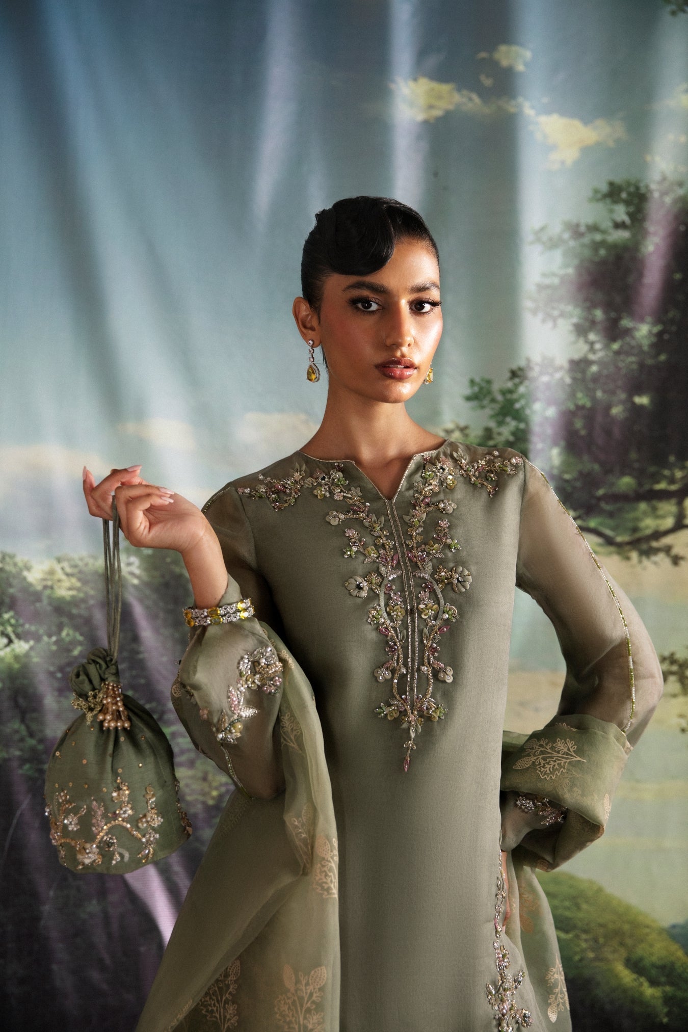 Ayesha and Usman | Bliss Luxury Pret | Fern by Ayesha and Usman - Designer Dress - Type: Ladies Clothes - Available at Sana Yasir - 100% Original