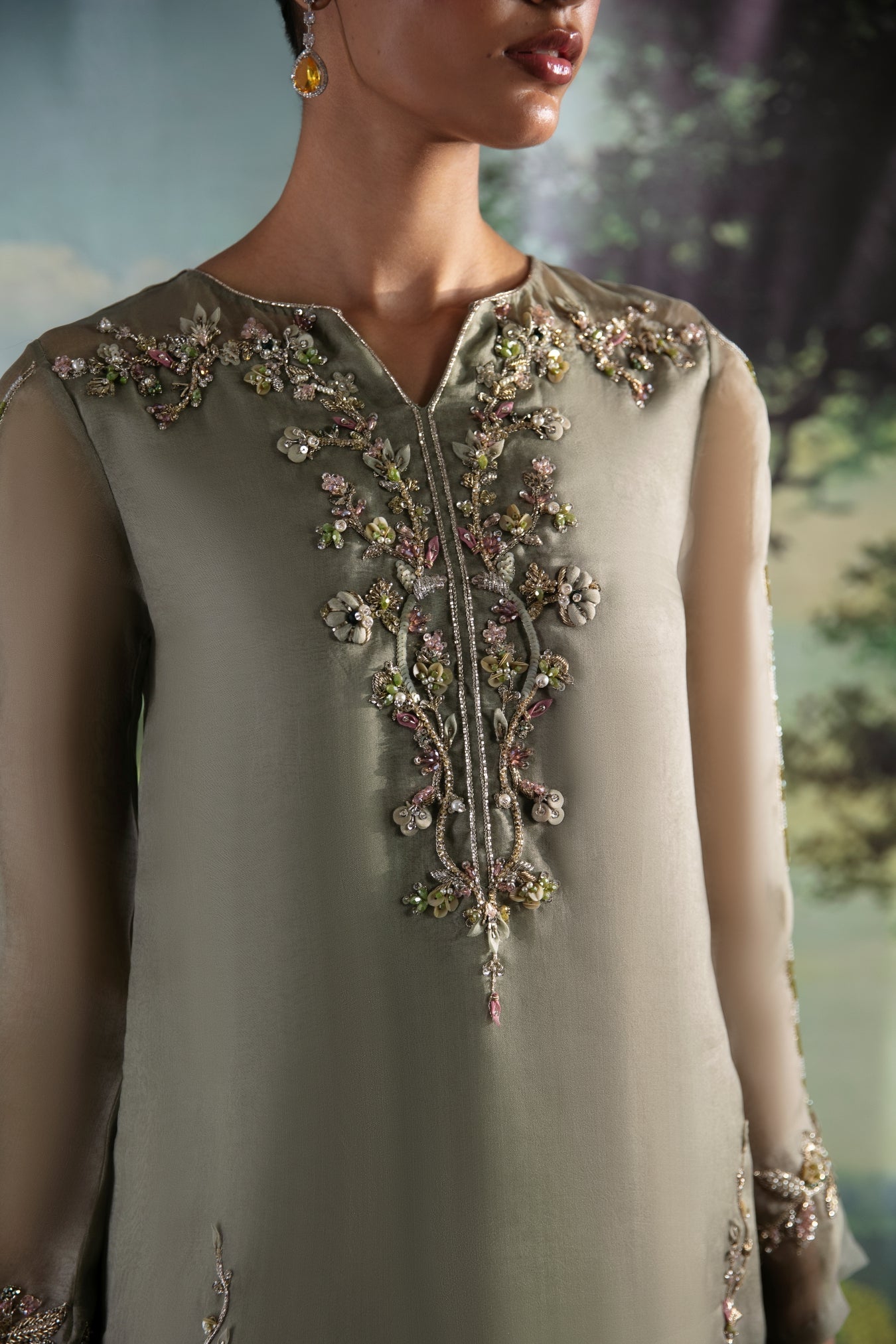 Ayesha and Usman | Bliss Luxury Pret | Fern by Ayesha and Usman - Designer Dress - Type: Ladies Clothes - Available at Sana Yasir - 100% Original