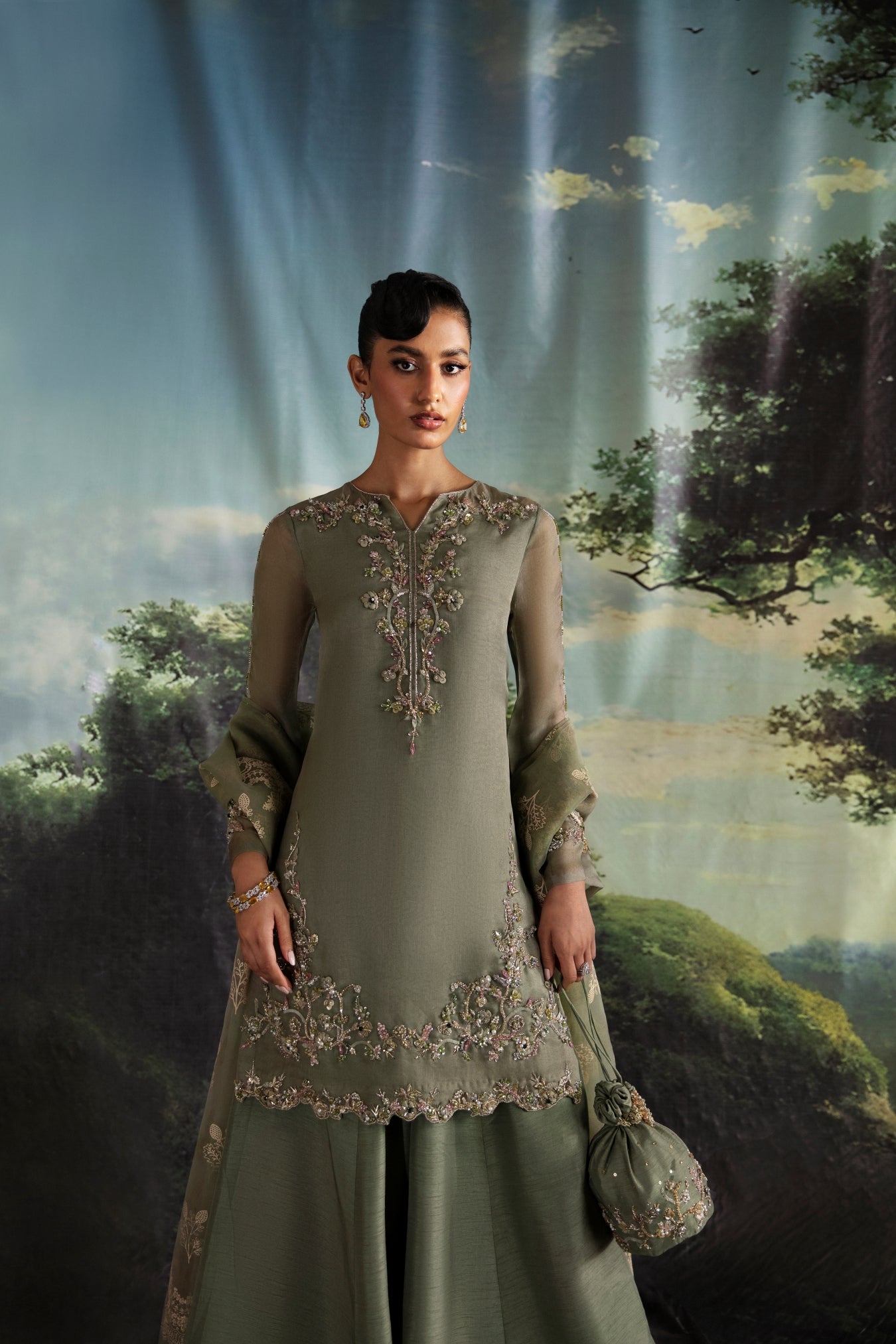 Ayesha and Usman | Bliss Luxury Pret | Fern by Ayesha and Usman - Designer Dress - Type: Ladies Clothes - Available at Sana Yasir - 100% Original