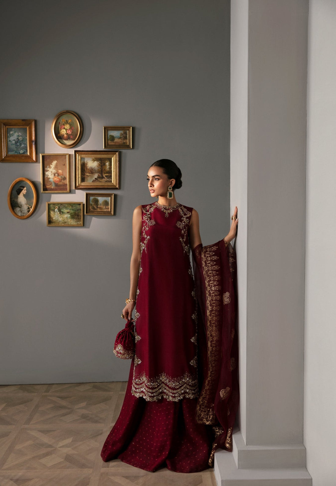 Ayesha and Usman | Bliss Luxury Pret | Gulnur by Ayesha and Usman - Designer Dress - Type: Ladies Clothes - Available at Sana Yasir - 100% Original