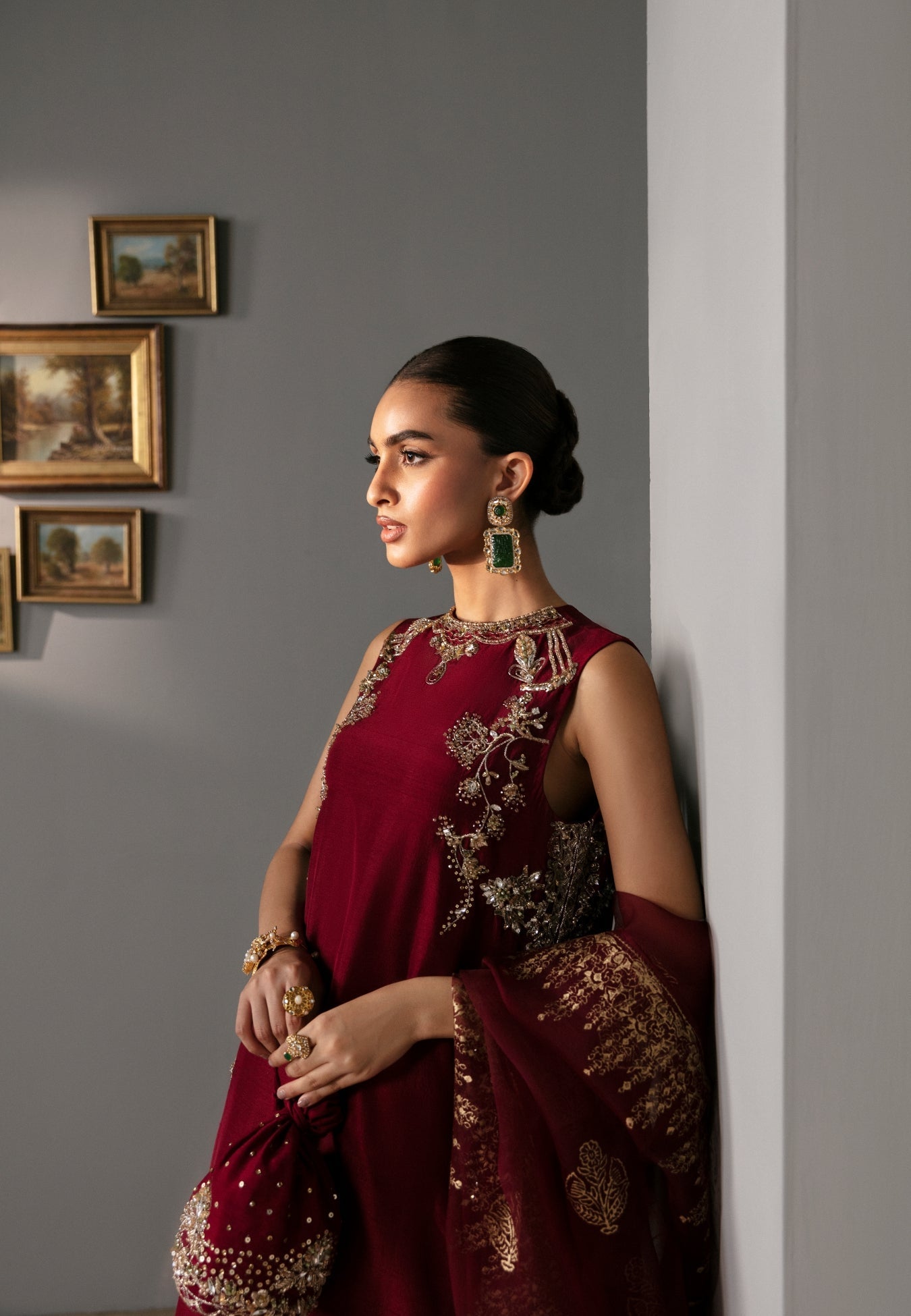 Ayesha and Usman | Bliss Luxury Pret | Gulnur by Ayesha and Usman - Designer Dress - Type: Ladies Clothes - Available at Sana Yasir - 100% Original