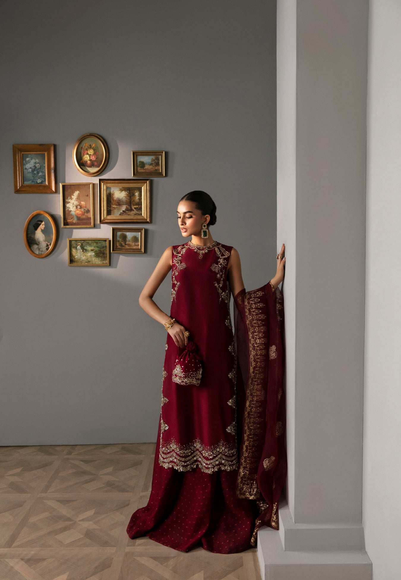 Ayesha and Usman | Bliss Luxury Pret | Gulnur by Ayesha and Usman - Designer Dress - Type: Ladies Clothes - Available at Sana Yasir - 100% Original