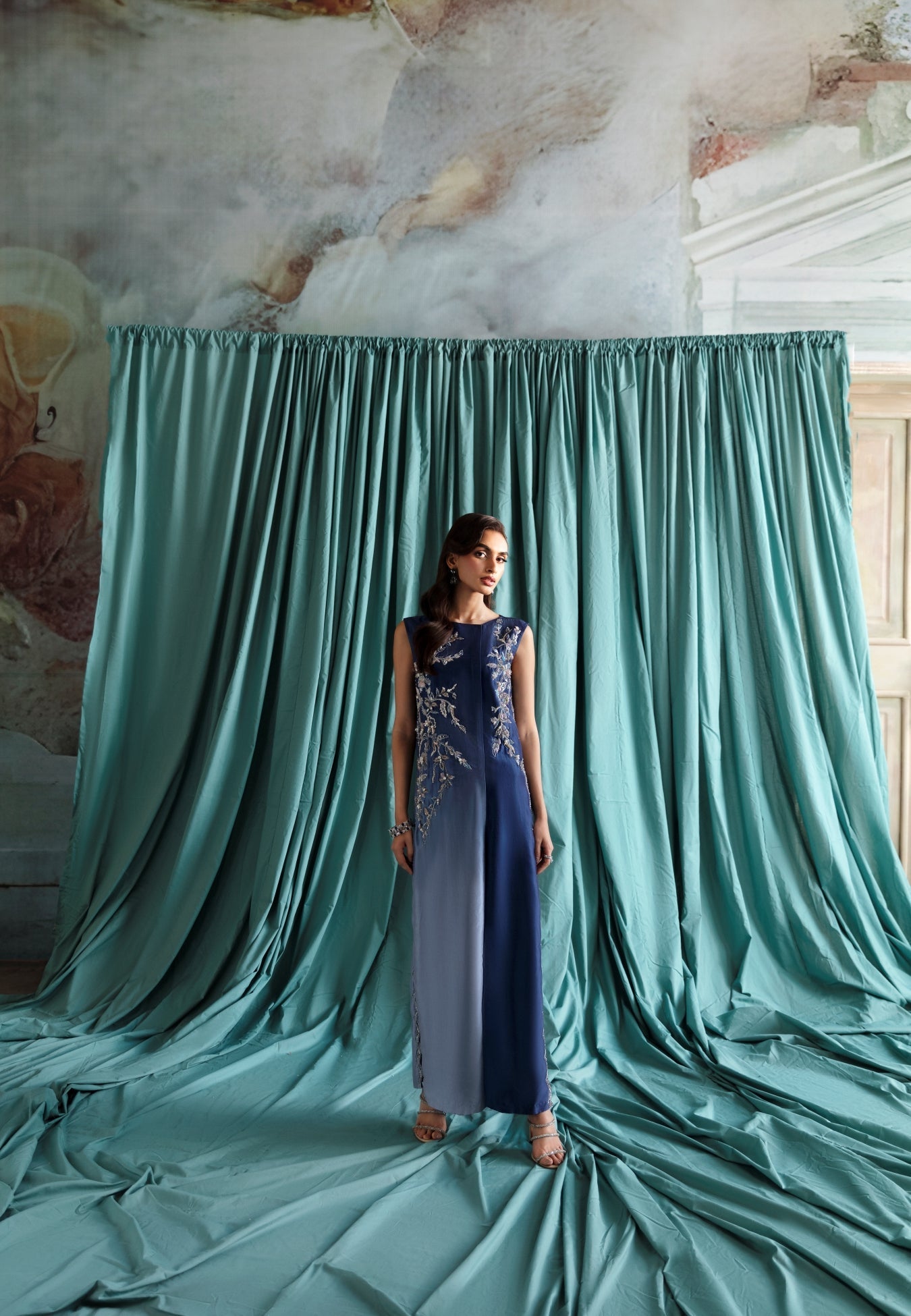 Ayesha and Usman | Bliss Luxury Pret | Ocean Ombre by Ayesha and Usman - Designer Dress - Type: Ladies Clothes - Available at Sana Yasir - 100% Original