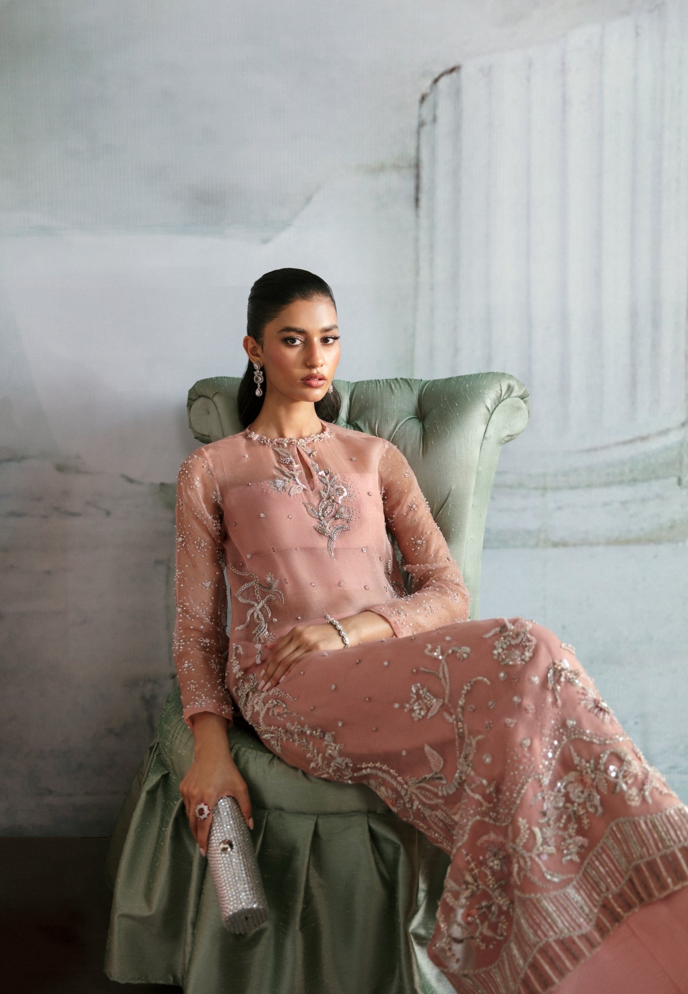 Ayesha and Usman | Bliss Luxury Pret | Rosewood by Ayesha and Usman - Designer Dress - Type: Ladies Clothes - Available at Sana Yasir - 100% Original