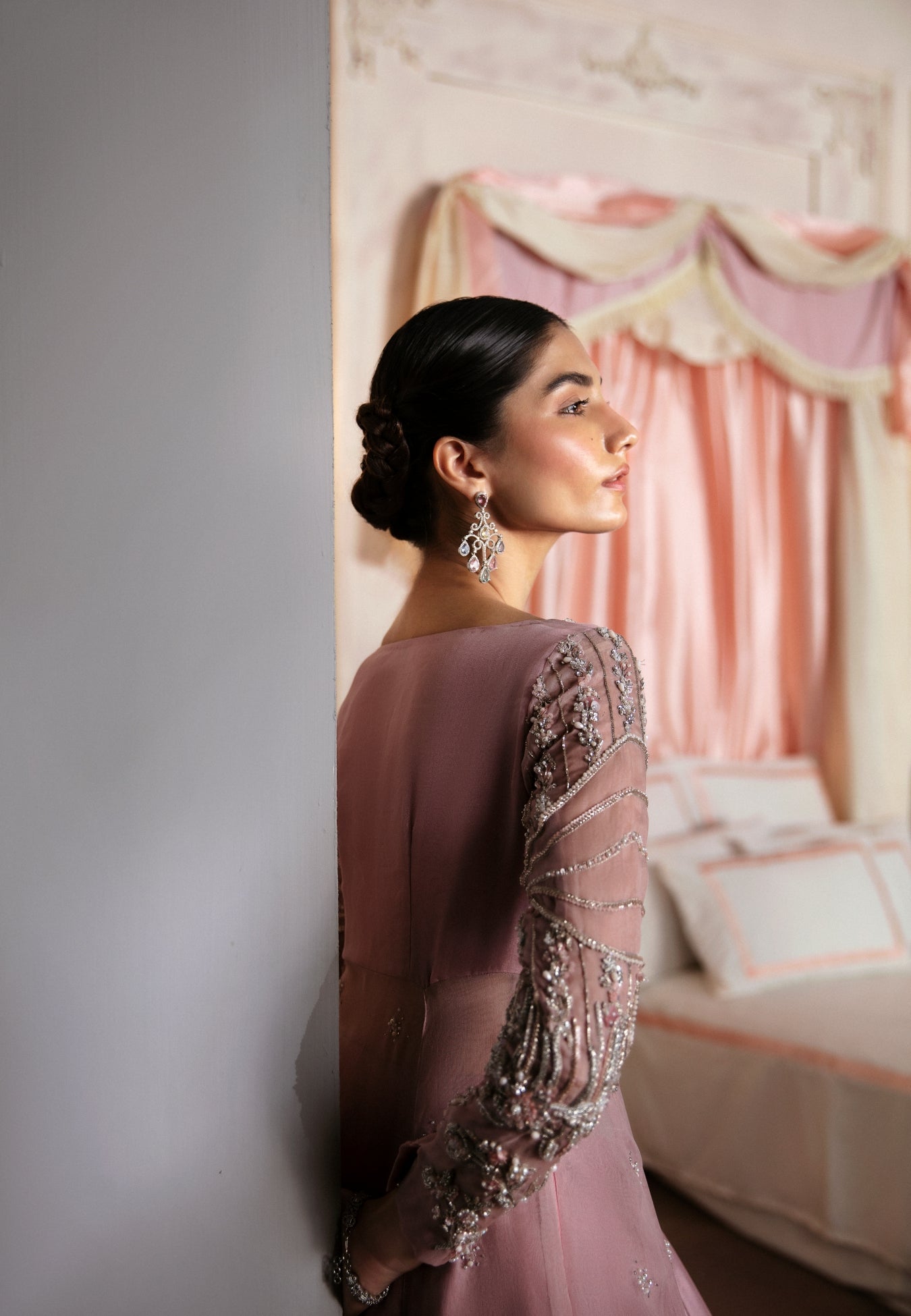 Ayesha and Usman | Bliss Luxury Pret | Rosy Mist by Ayesha and Usman - Designer Dress - Type: Ladies Clothes - Available at Sana Yasir - 100% Original