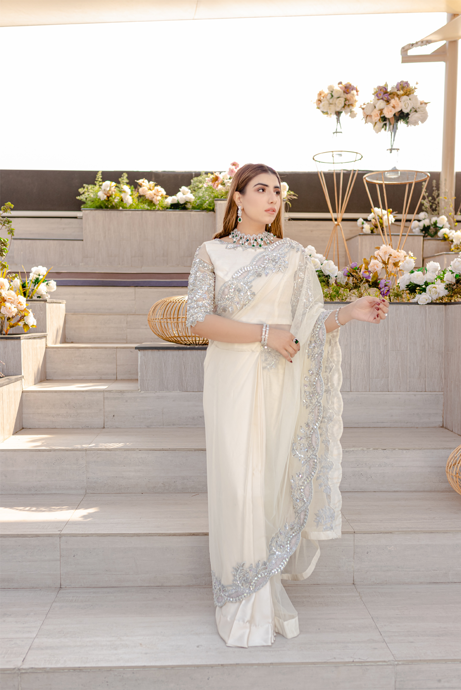 Ayesha and Usman | Celestial Night | Fleurine
