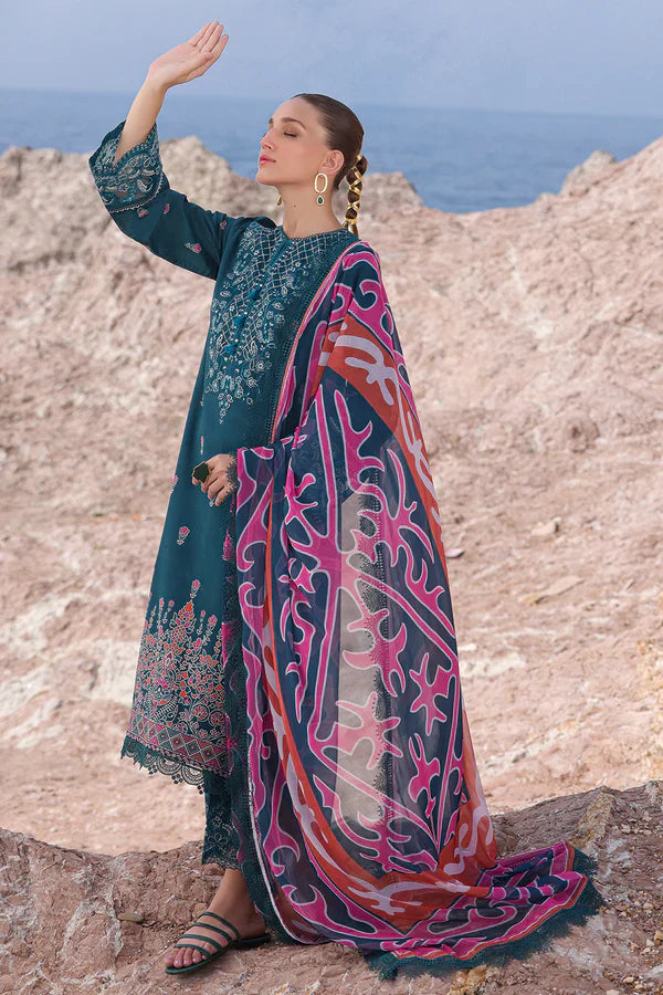Ayzel | Tropicana Lawn 24 | Peacock by Ayzel - Designer Dress - Type: Casuals - Available at Sana Yasir - 100% Original
