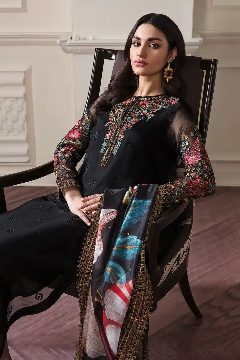 Baroque | Formals Collection | UF-290 by Baroque - Designer Dress - Type: Formal - Available at Sana Yasir - 100% Original