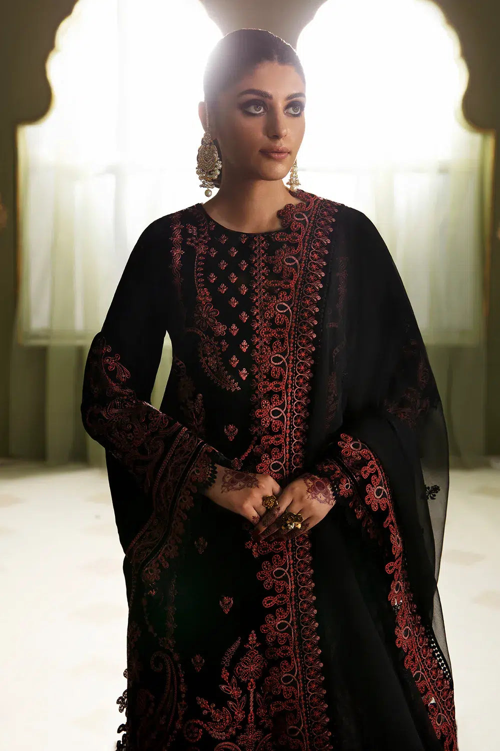 Baroque | Jahanara Luxury Velvet 23 | UF-468 by Baroque - Designer Dress - Type: Formal - Available at Sana Yasir - 100% Original