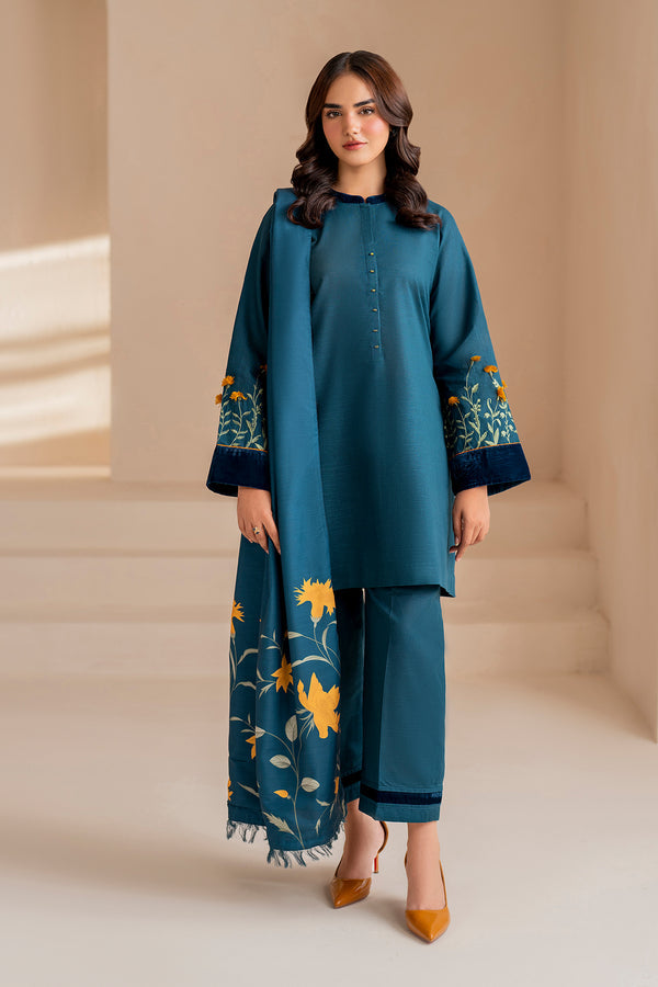 Baroque | Luxury Pret 24 | KHADDAR PR-999 by Baroque - Designer Dress - Type: Ladies Clothes - Available at Sana Yasir - 100% Original