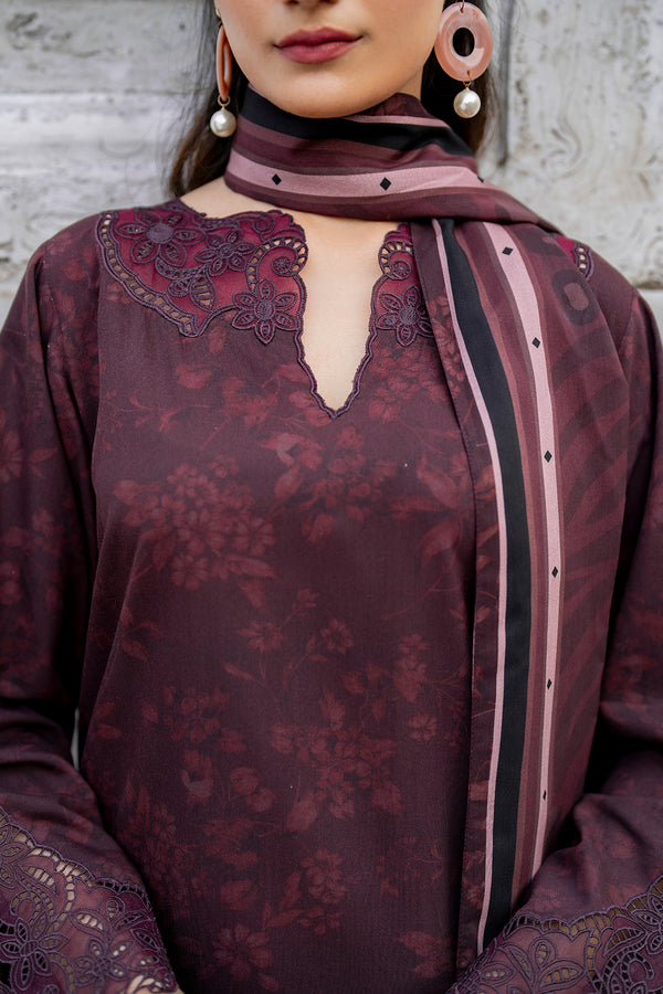 Baroque | Luxury Pret 24 | VISCOSE UF-721 by Baroque - Designer Dress - Type: Ladies Clothes - Available at Sana Yasir - 100% Original