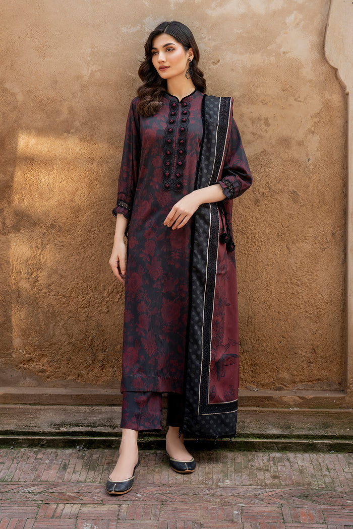 Baroque | Luxury Pret 24 | VISCOSE UF-741 by Baroque - Designer Dress - Type: Ladies Clothes - Available at Sana Yasir - 100% Original