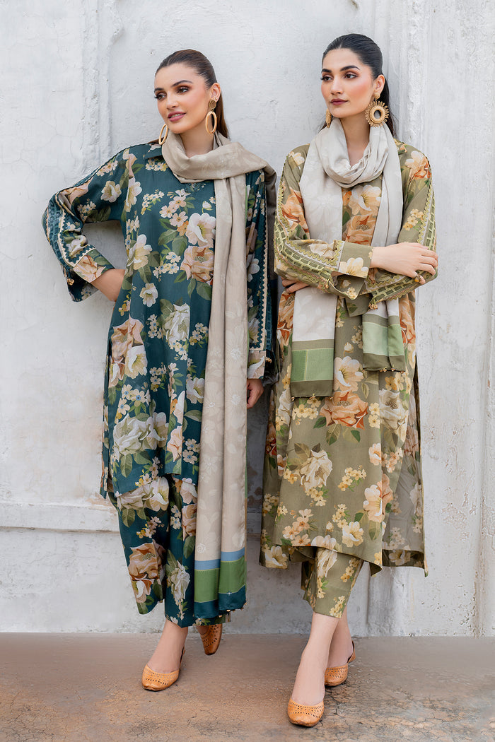 Baroque | Luxury Pret 24 | VISCOSE UF-734 by Baroque - Designer Dress - Type: Ladies Clothes - Available at Sana Yasir - 100% Original