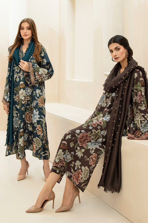 Baroque | Luxury Pret 24 | VISCOSE UF-432 by Baroque - Designer Dress - Type: Ladies Clothes - Available at Sana Yasir - 100% Original