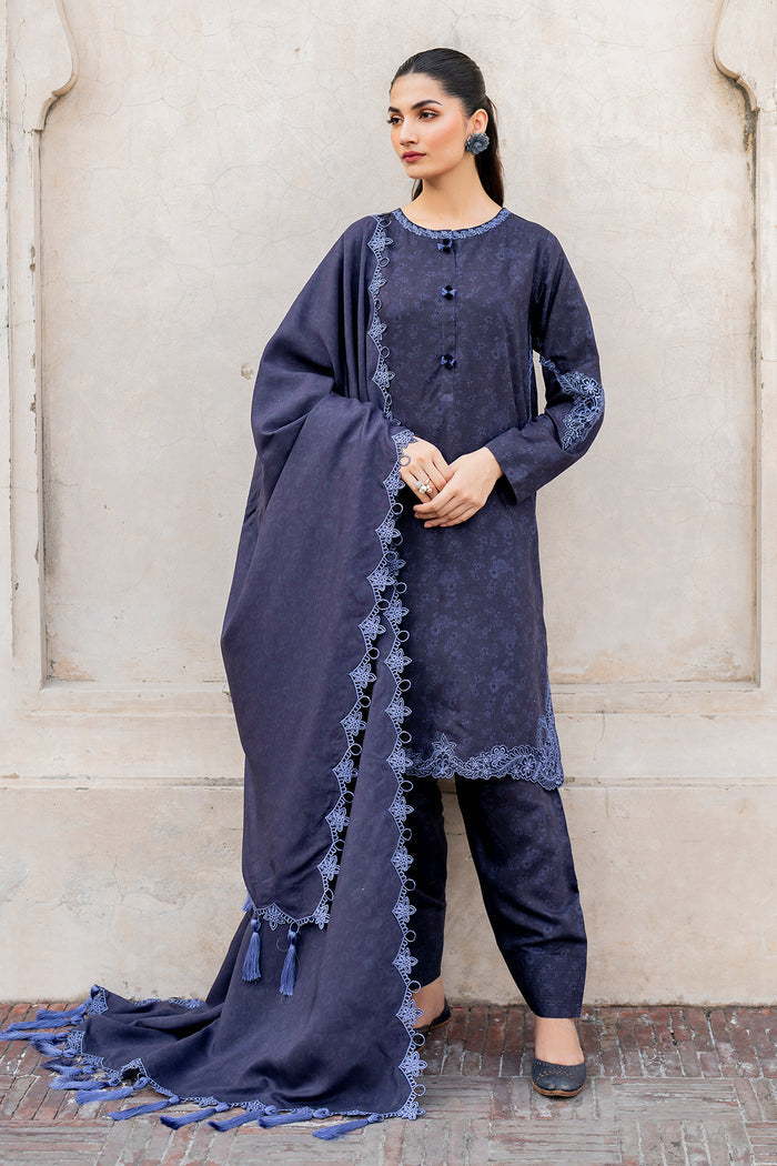 Baroque | Luxury Pret 24 | VISCOSE UF-726 by Baroque - Designer Dress - Type: Ladies Clothes - Available at Sana Yasir - 100% Original