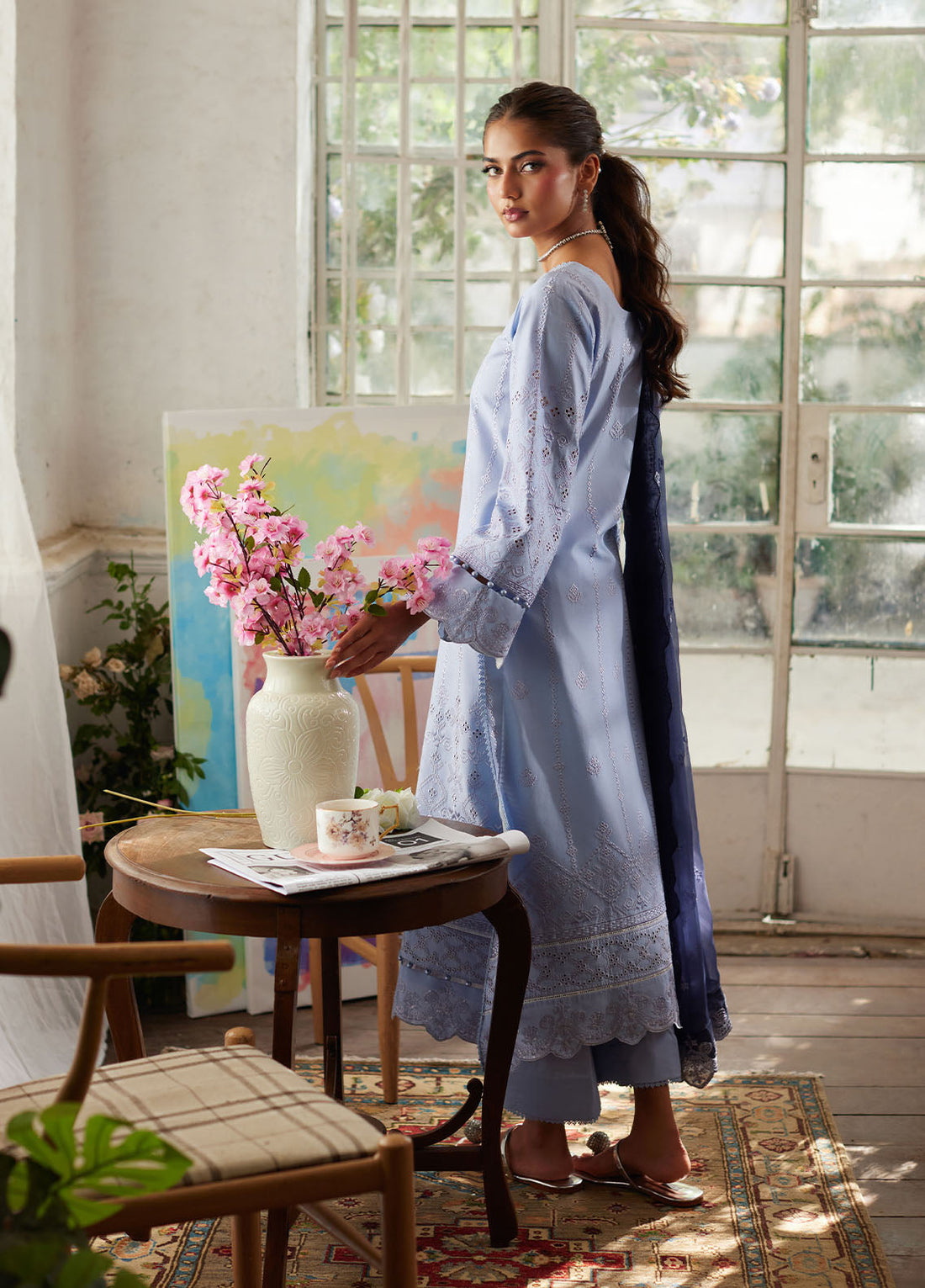 Bin Ilyas | Carnival Summer Edit 25 | Zorya by Gulaal - Designer Dress - Type: Ladies Clothes - Available at Sana Yasir - 100% Original