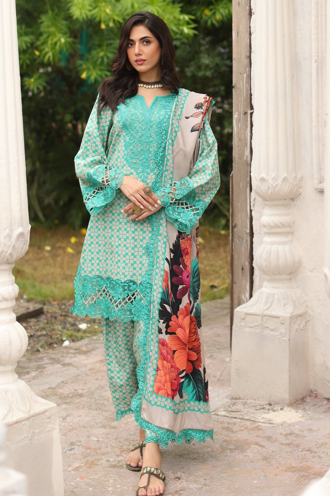 Charizma | Combination Winter Collection | CCW4-18 by Charizma - Designer Dress - Type: Ladies Clothes - Available at Sana Yasir - 100% Original