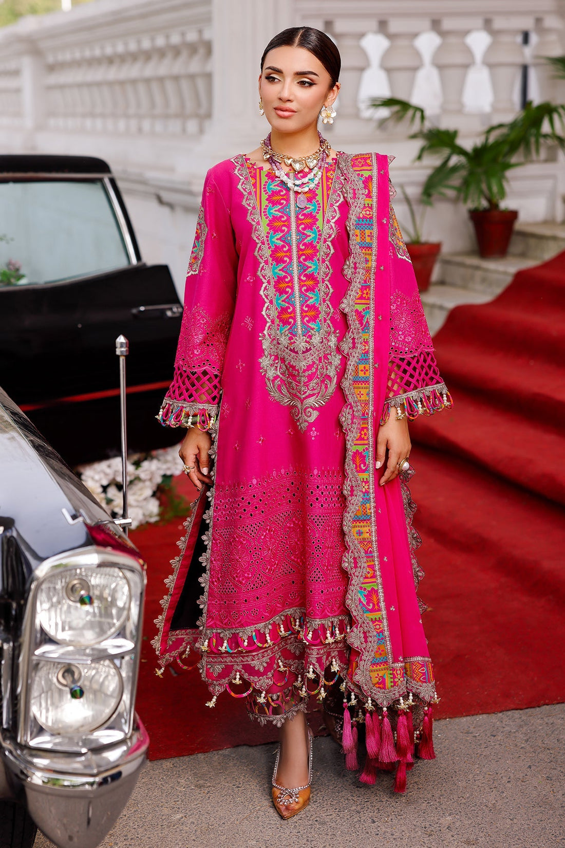 Charizma | Naranji Lawn 25 | CT5-14 by Charizma - Designer Dress - Type: Ladies Clothes - Available at Sana Yasir - 100% Original