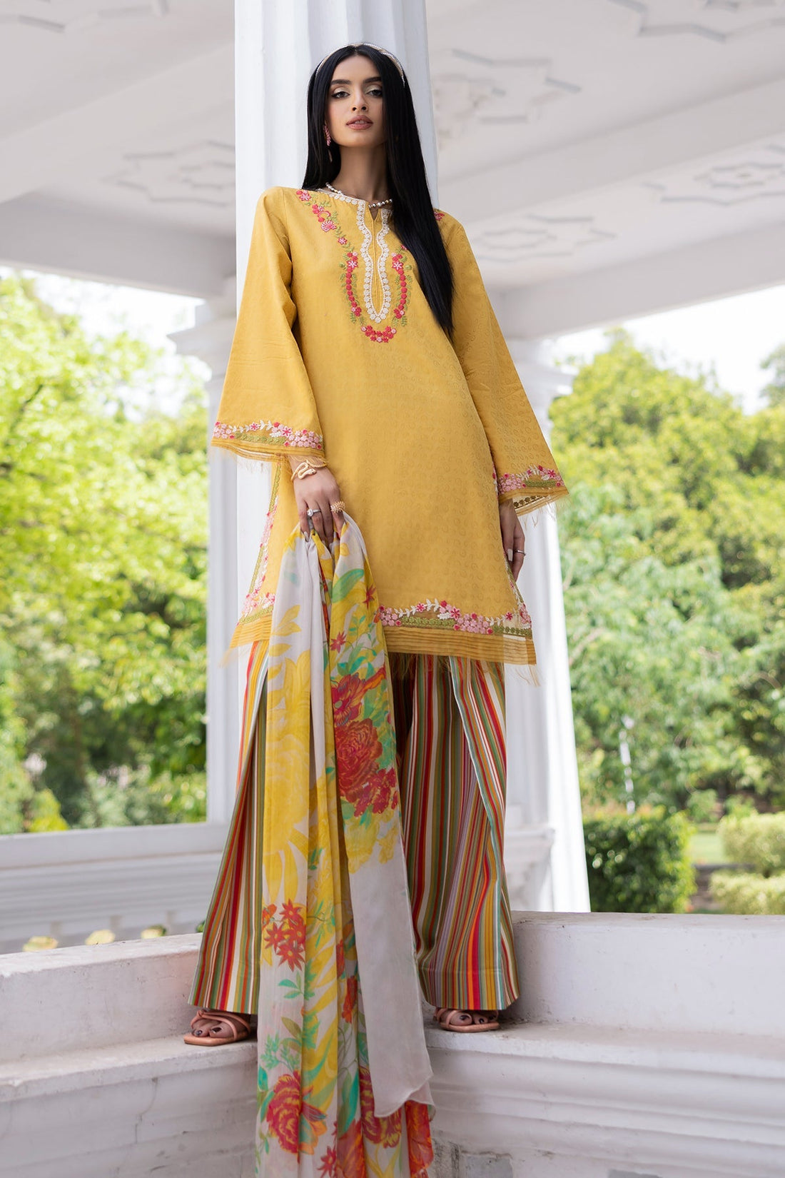 Charizma | Niche Eid Edit | CNP-5-093Z by Charizma - Designer Dress - Type: Ladies Clothes - Available at Sana Yasir - 100% Original
