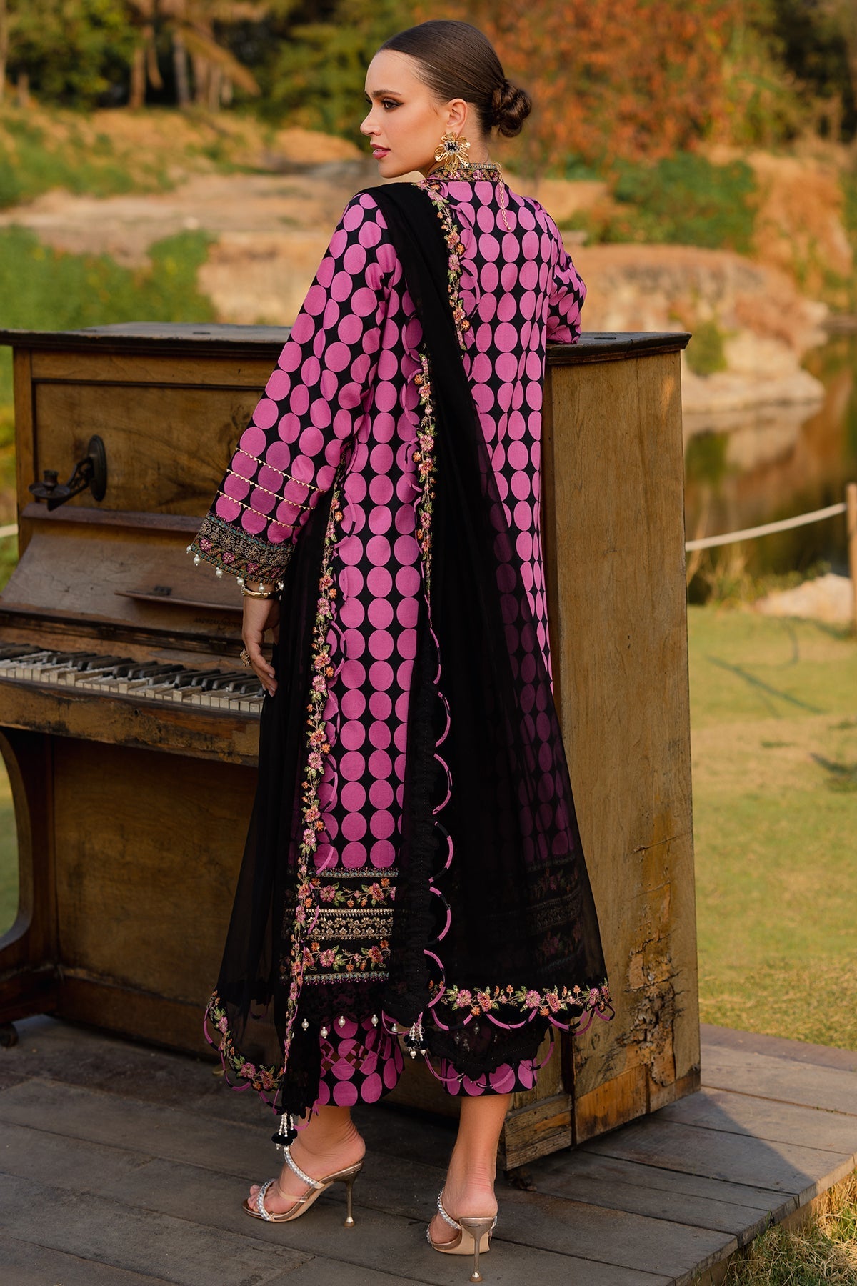 Charizma | Qara Festive Edit 25 | CQ5-07 by Charizma - Designer Dress - Type: Ladies Clothes - Available at Sana Yasir - 100% Original