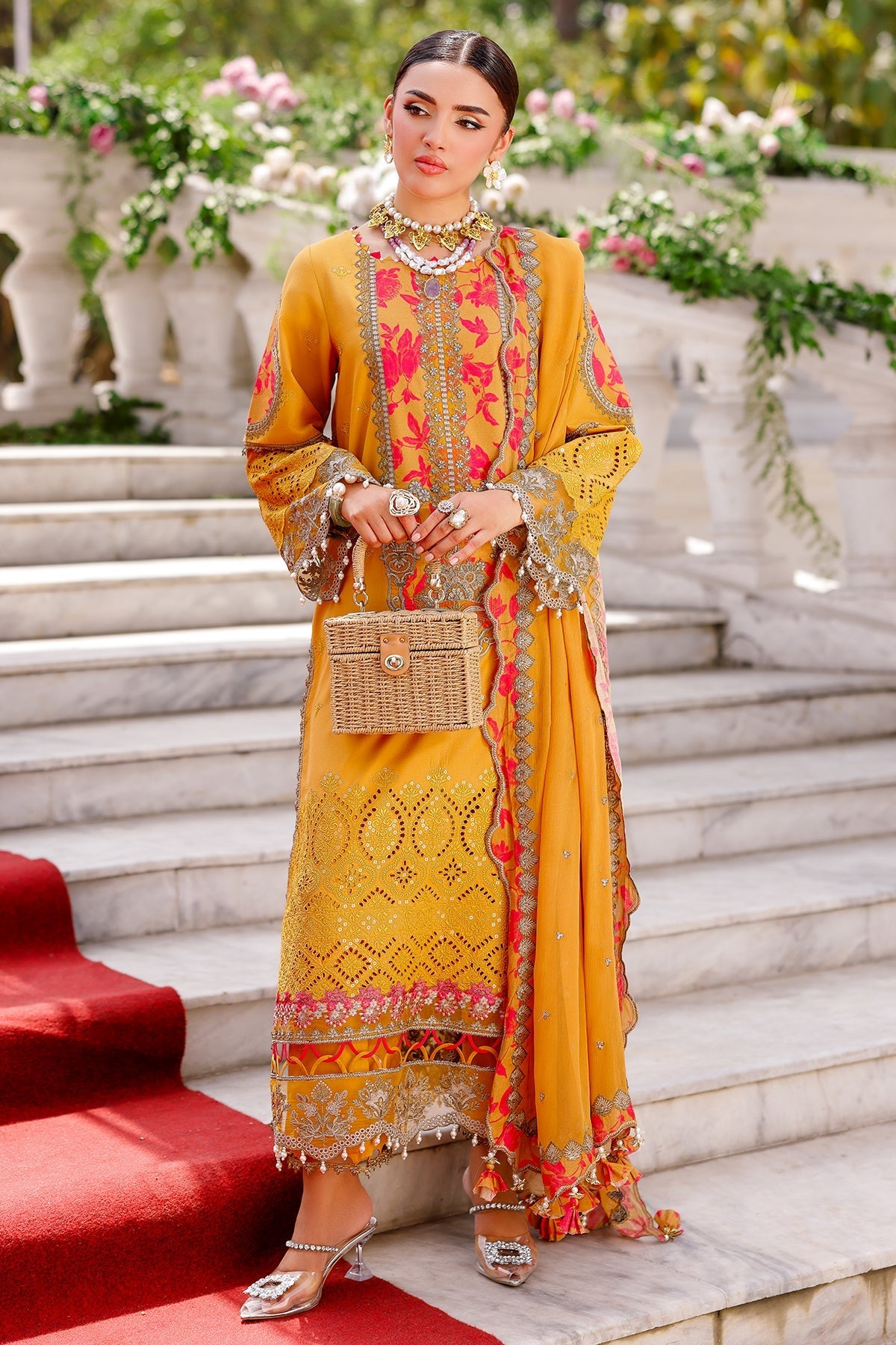 Charizma | Tabeer Lawn Vol 25 | CT5-13 by Charizma - Designer Dress - Type: Ladies Clothes - Available at Sana Yasir - 100% Original