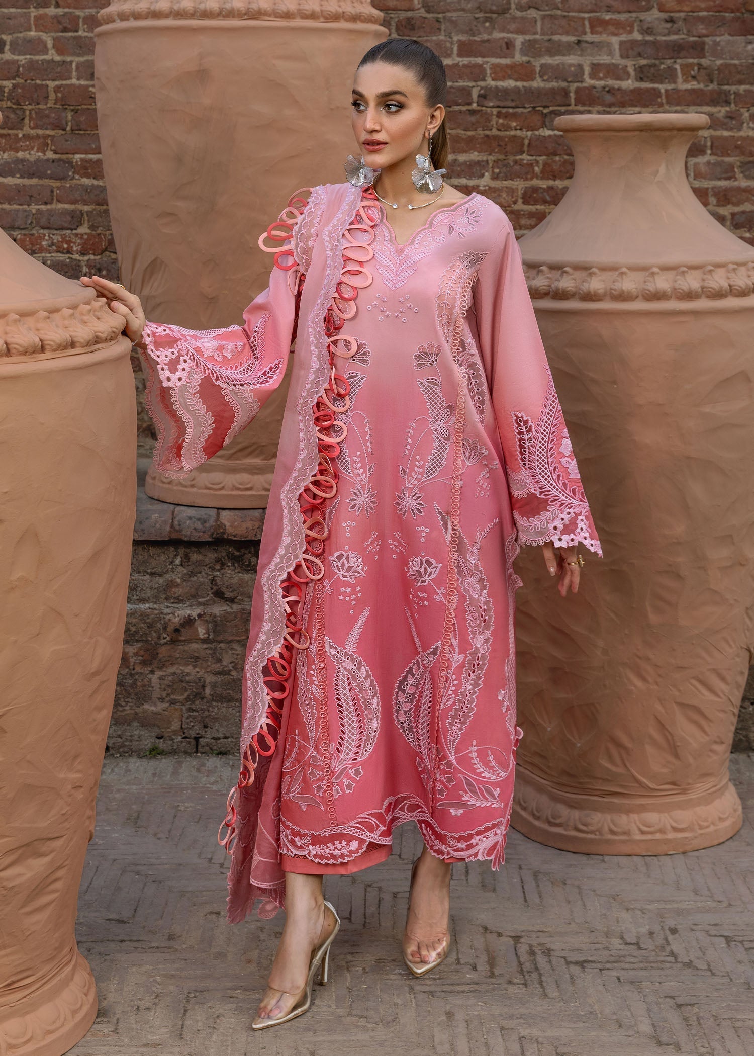 Crimson | Tasawar 25 | ALL THINGS OMBRE - D1B by Crimson - Designer Dress - Type: Ladies Clothes - Available at Sana Yasir - 100% Original