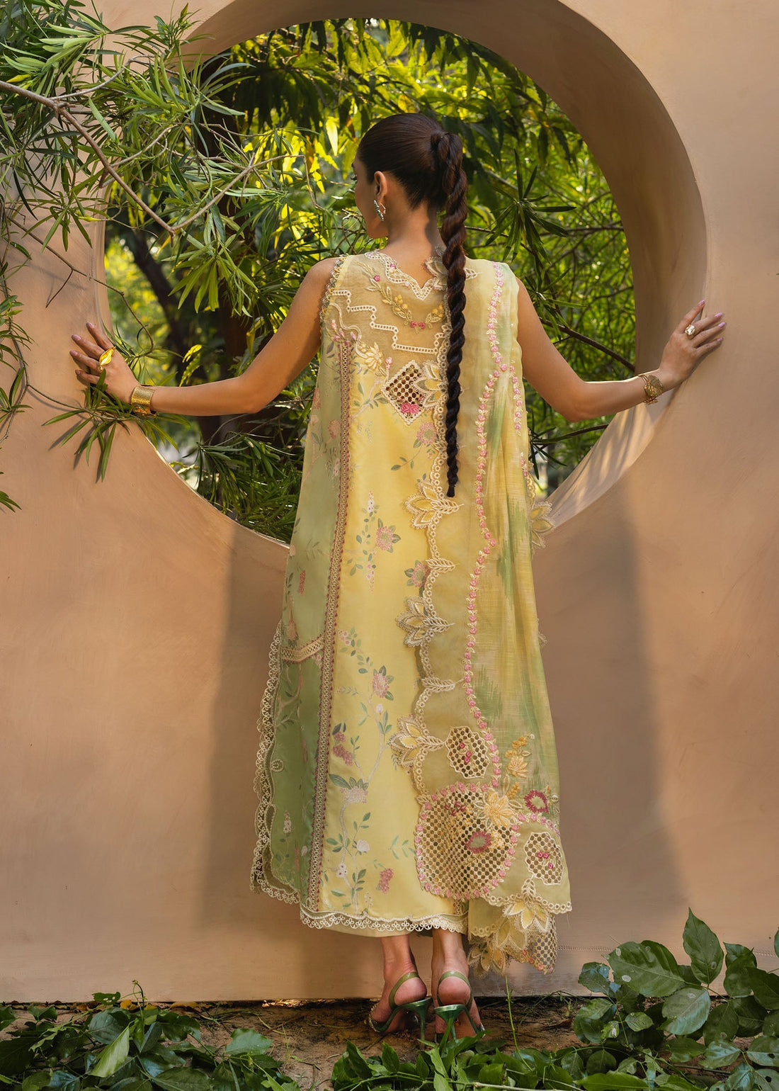 Crimson | Tasawar 25 | BONJOUR AND BLOOM - D4A by Crimson - Designer Dress - Type: Ladies Clothes - Available at Sana Yasir - 100% Original