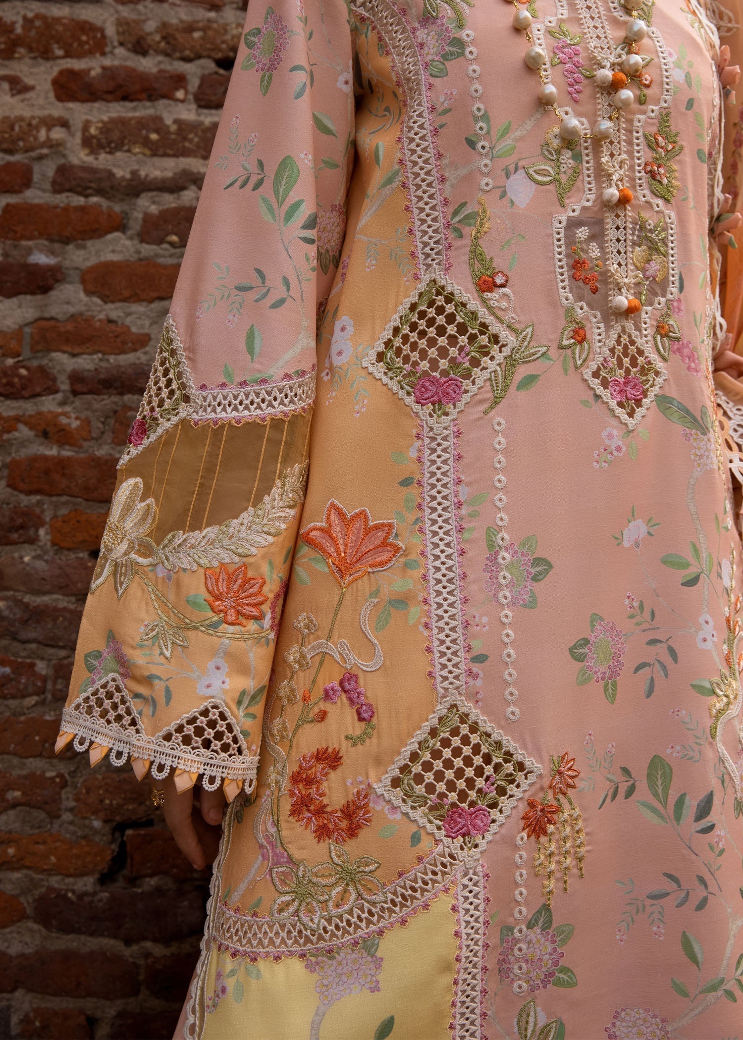 Crimson | Tasawar 25 | BONJOUR AND BLOOM - D4B by Crimson - Designer Dress - Type: Ladies Clothes - Available at Sana Yasir - 100% Original