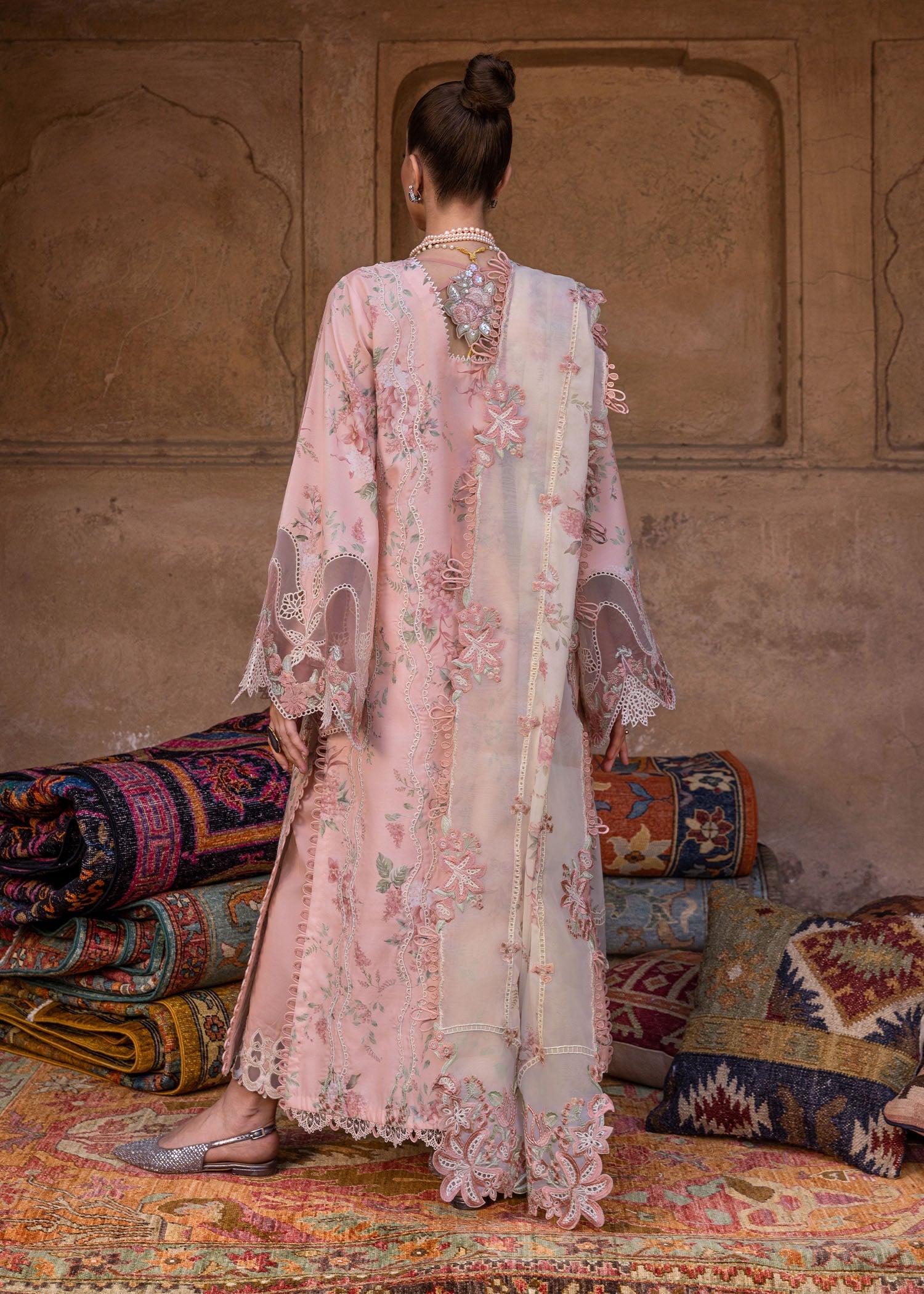 Crimson | Tasawar 25 | LAVENDER FALL - D5A by Crimson - Designer Dress - Type: Ladies Clothes - Available at Sana Yasir - 100% Original