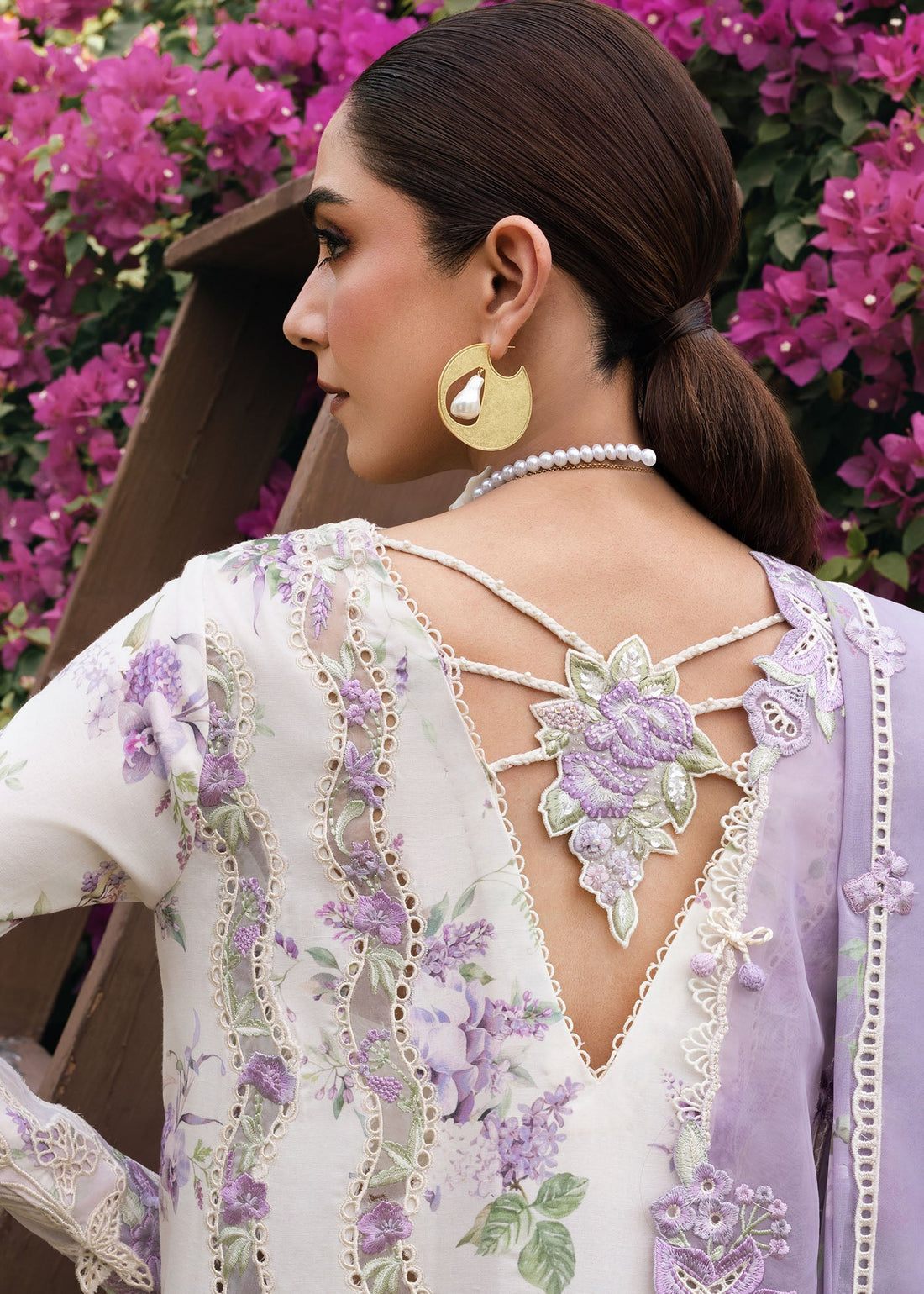 Crimson | Tasawar 25 | LAVENDER FALL - D5B by Crimson - Designer Dress - Type: Ladies Clothes - Available at Sana Yasir - 100% Original