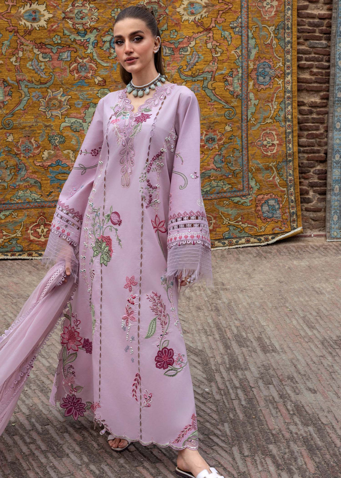 Crimson | Tasawar 25 | MIRROR GARDEN - D3B by Crimson - Designer Dress - Type: Ladies Clothes - Available at Sana Yasir - 100% Original