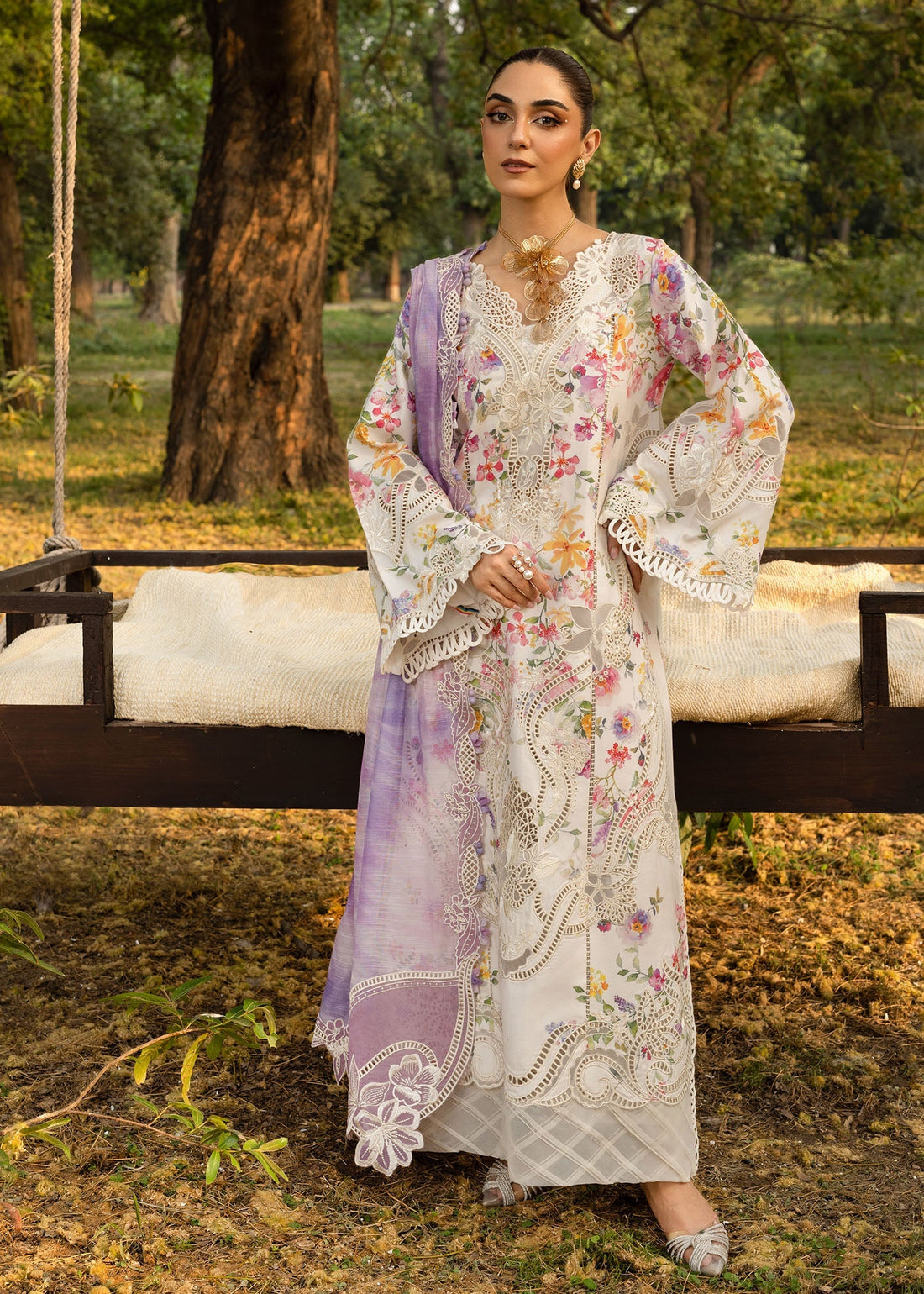 Crimson | Tasawar 25 | PETALS AND PROMISES - D2B by Crimson - Designer Dress - Type: Ladies Clothes - Available at Sana Yasir - 100% Original