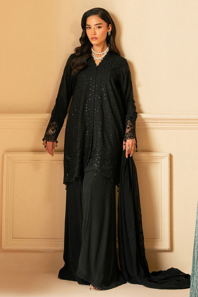 Cross Stitch | Luxe Atelier 25 | RAVEN HAZE by Cross Stitch - Designer Dress - Type: Ladies Clothes - Available at Sana Yasir - 100% Original