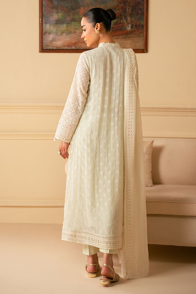 Cross Stitch | Luxe Atelier 25 | SOFT BREEZE by Cross Stitch - Designer Dress - Type: Ladies Clothes - Available at Sana Yasir - 100% Original