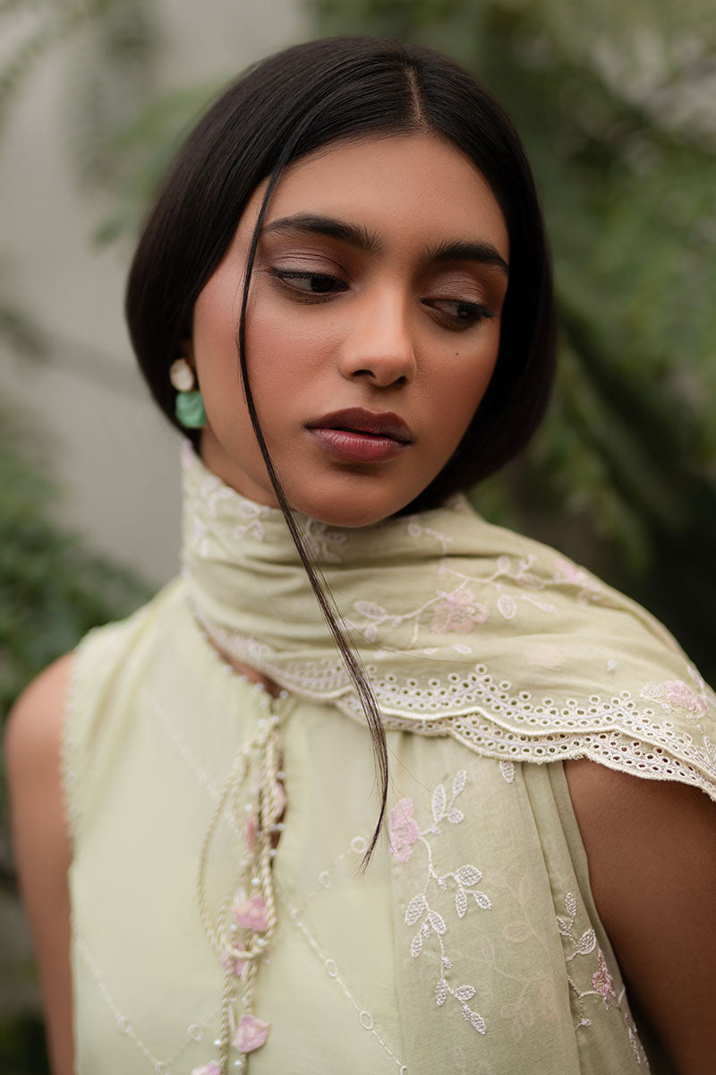 Cross Stitch | Mahiri Lawn 25 | CANARY GREEN
