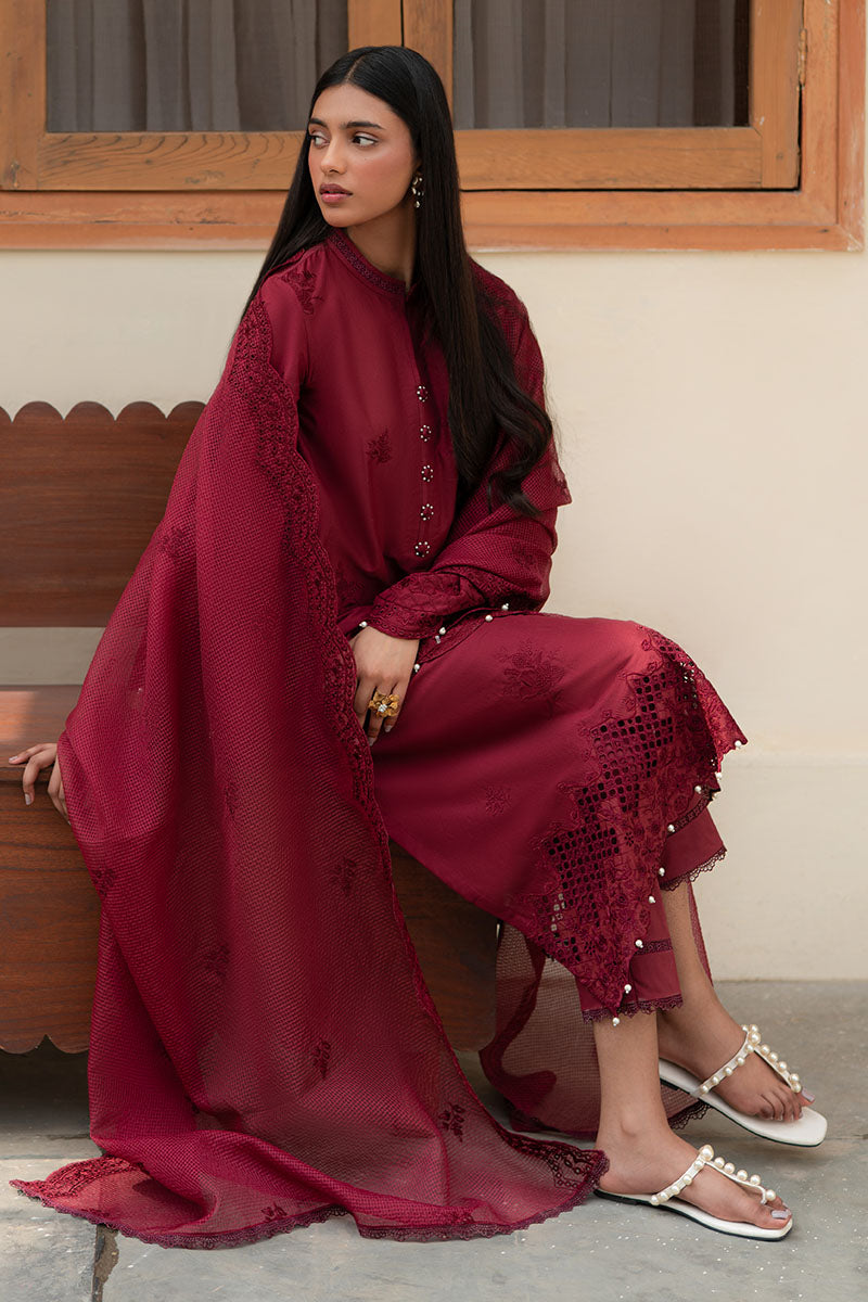 Cross Stitch | Mahiri Lawn 25 | RUBY GLINT