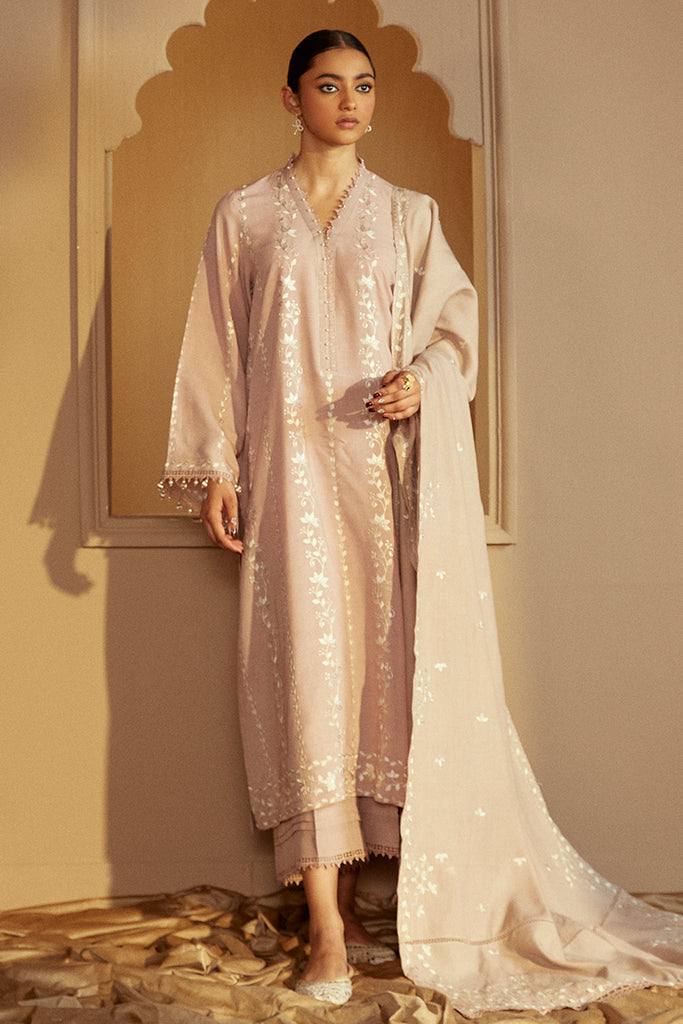 Cross Stitch | Winter Collection 24 | MOONLIGHT MUSE by Cross Stitch - Designer Dress - Type: Ladies Clothes - Available at Sana Yasir - 100% Original