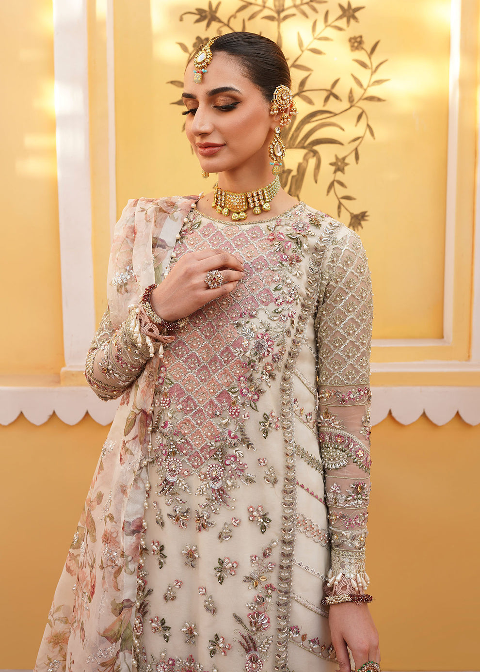 Mehak Yaqoob | Serene Wedding Formals | Venice by Mehak Yaqoob - Designer Dress - Type: Bridal - Available at Sana Yasir - 100% Original